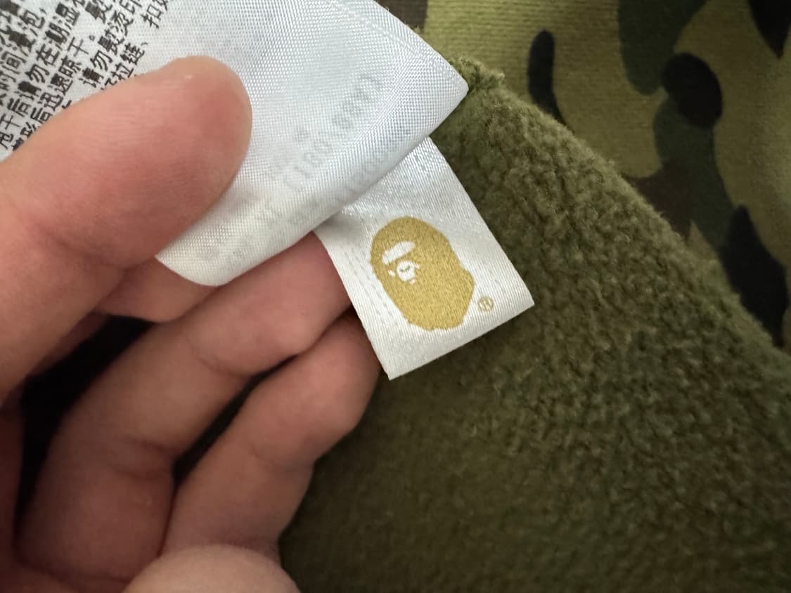 베이프 1st camo 녹계 XL 상품이미지6