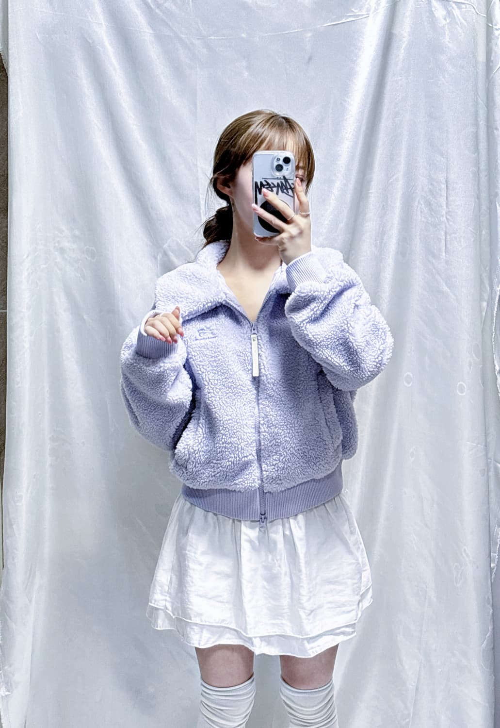뉴발란스 투웨이 뽀글이 집업  상품이미지2