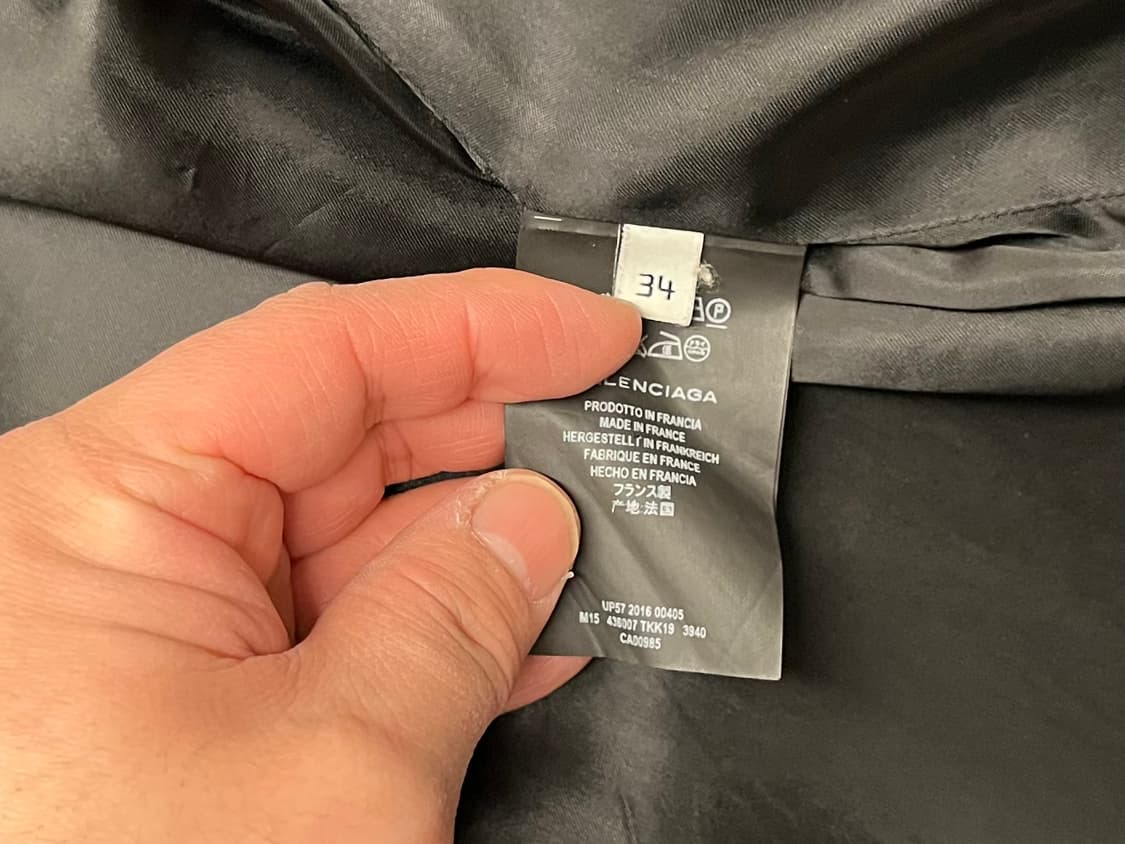 [55~66] 발렌시아가 금단추 가오리핏 코트 34  상품이미지6