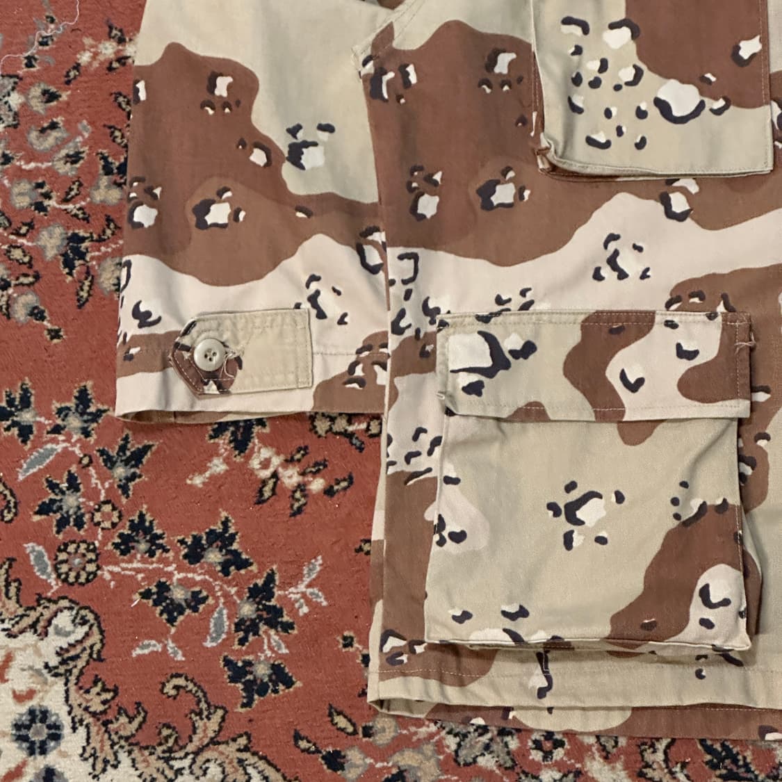 미군 오리지날 초코칩 BDU 카모 데저트 자켓 (XL-R) 상품이미지5