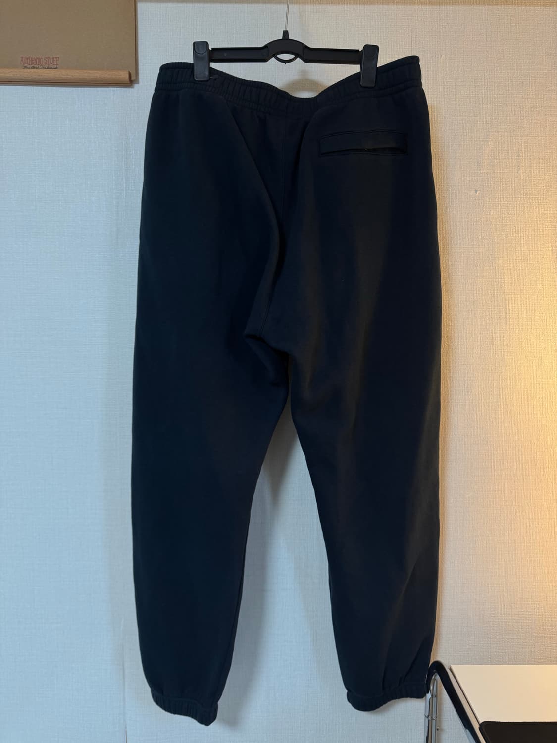 [XL]나이키 스우시 스웻팬츠 블랙 상품이미지2