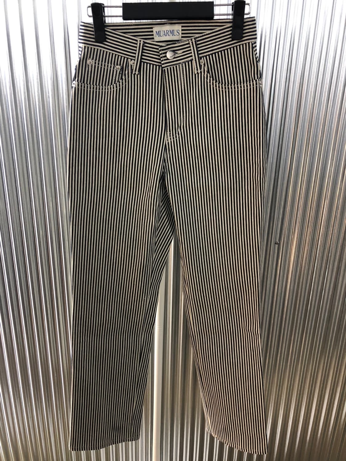 MUARMUS 무아르무스 스트라이프 팬츠 1 상품이미지2