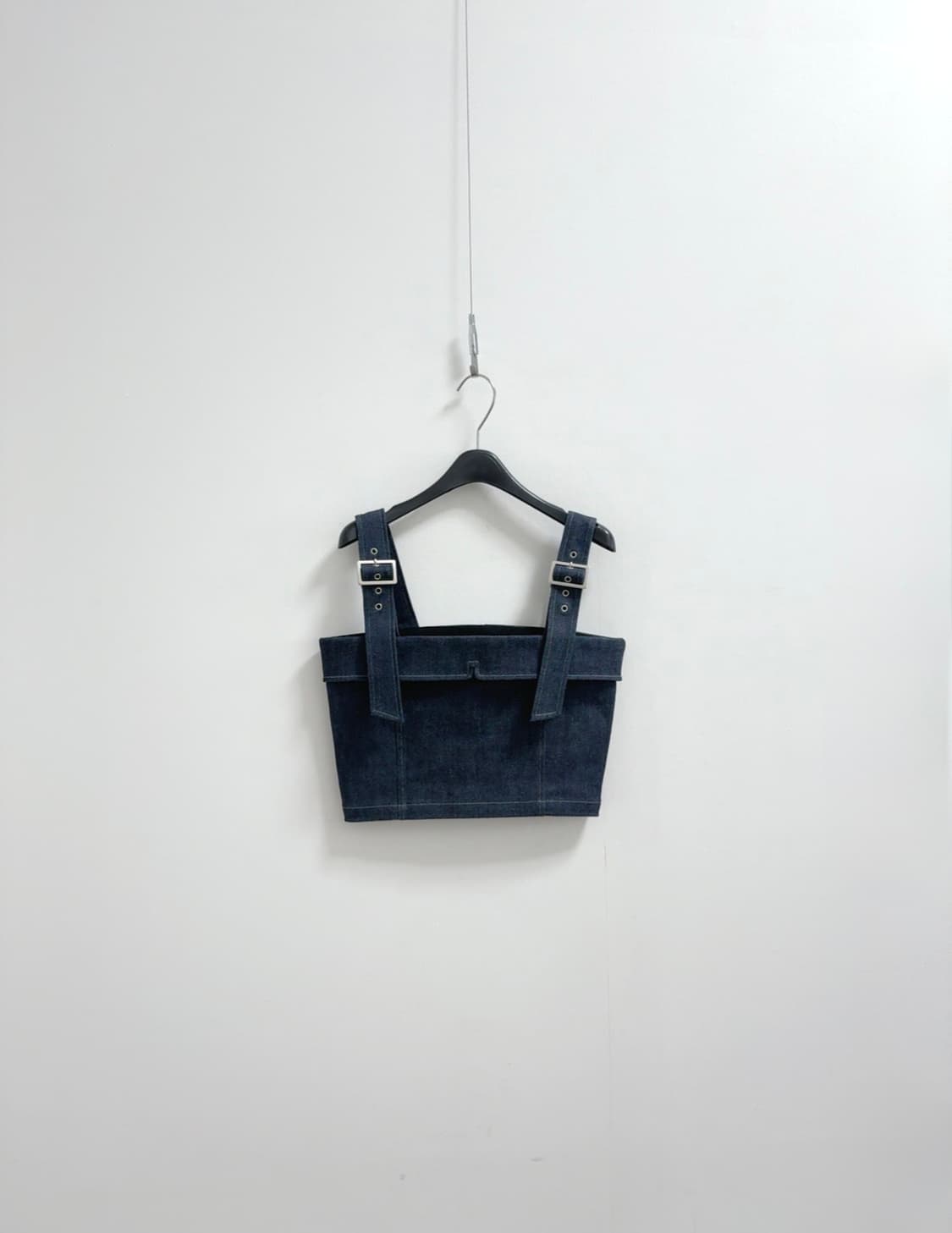 플로움 데님 뷔스티에 탑 상품이미지4