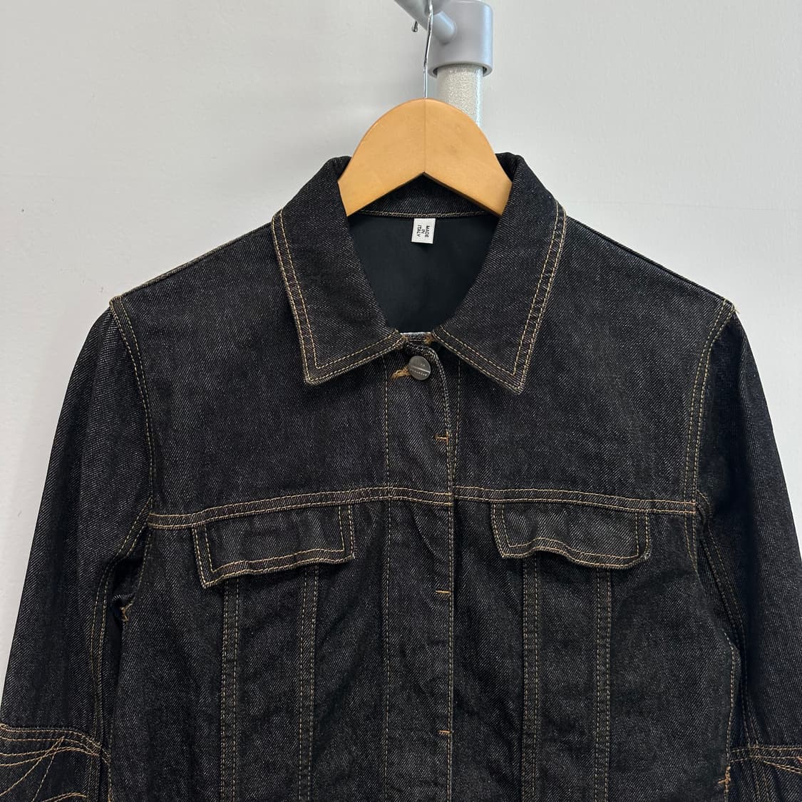 막스마라 스포츠막스 스티치 데님 청자켓 상품이미지2