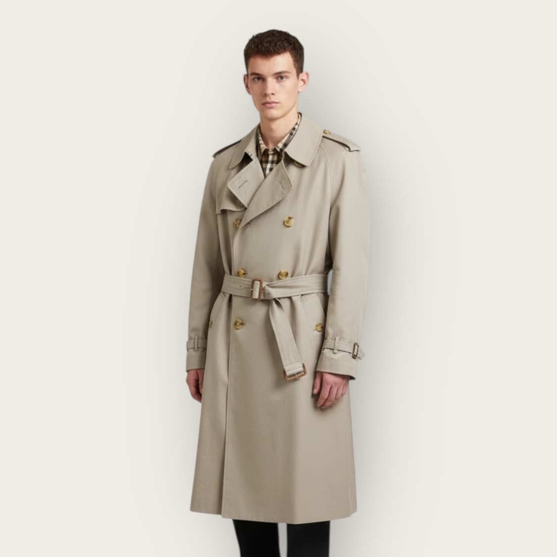 46/ 버버리 90s 아카이브 벨티드 트렌치코트 상품이미지1