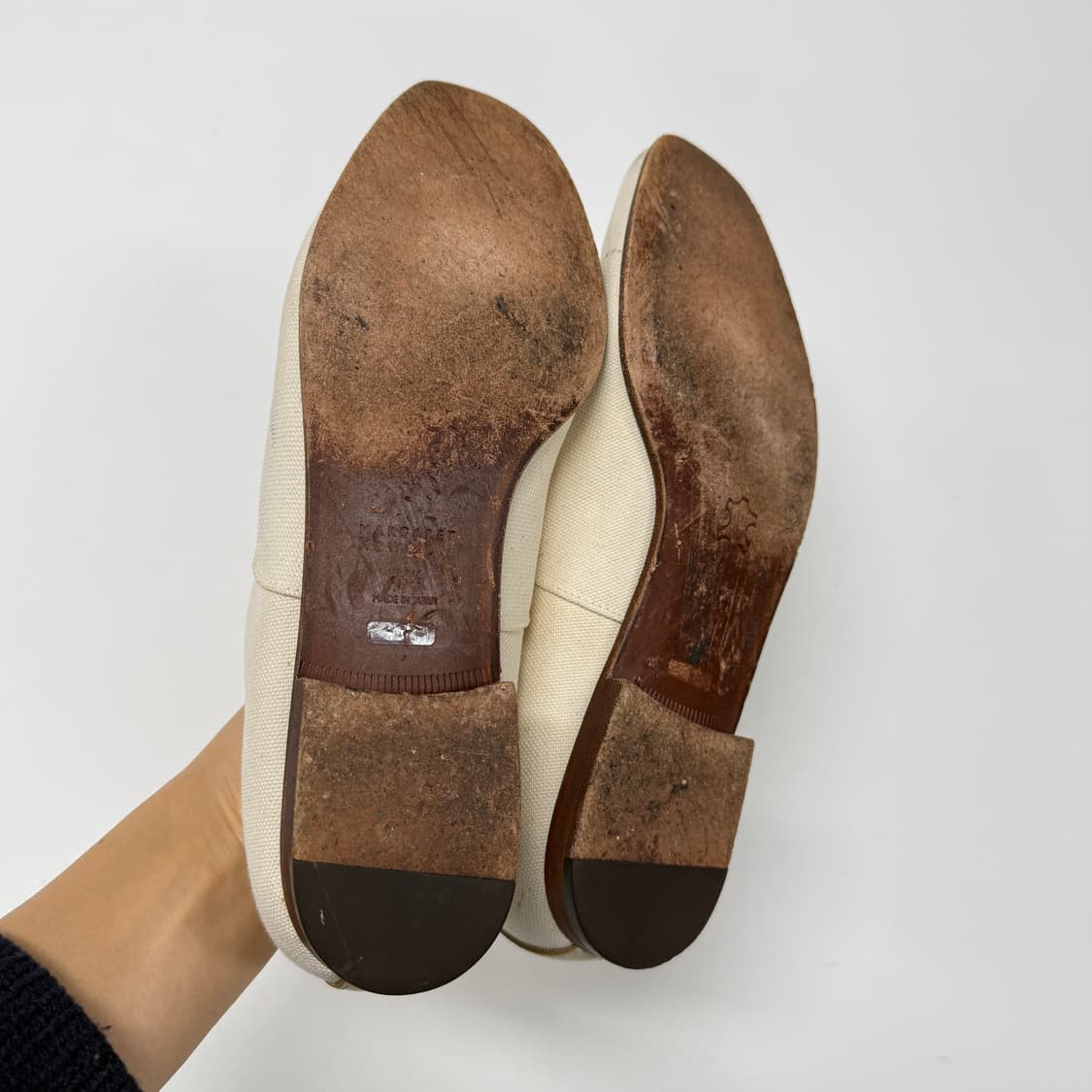 Margaret Howell canvas oxford shoes 상품이미지8