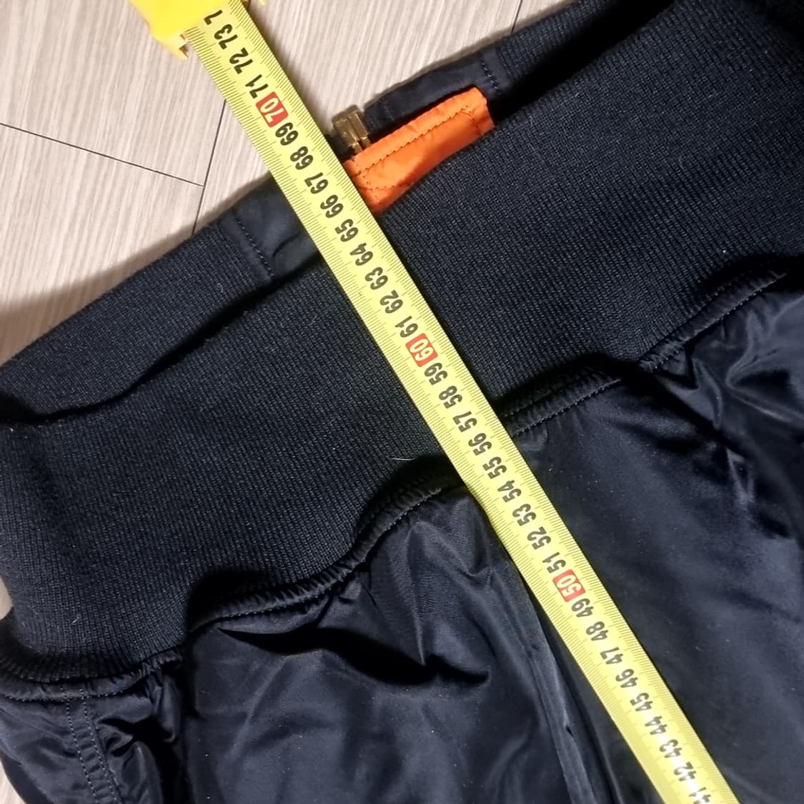 알파인더스트리 블랙 MA-1 항공 점퍼(100-105) 상품이미지9