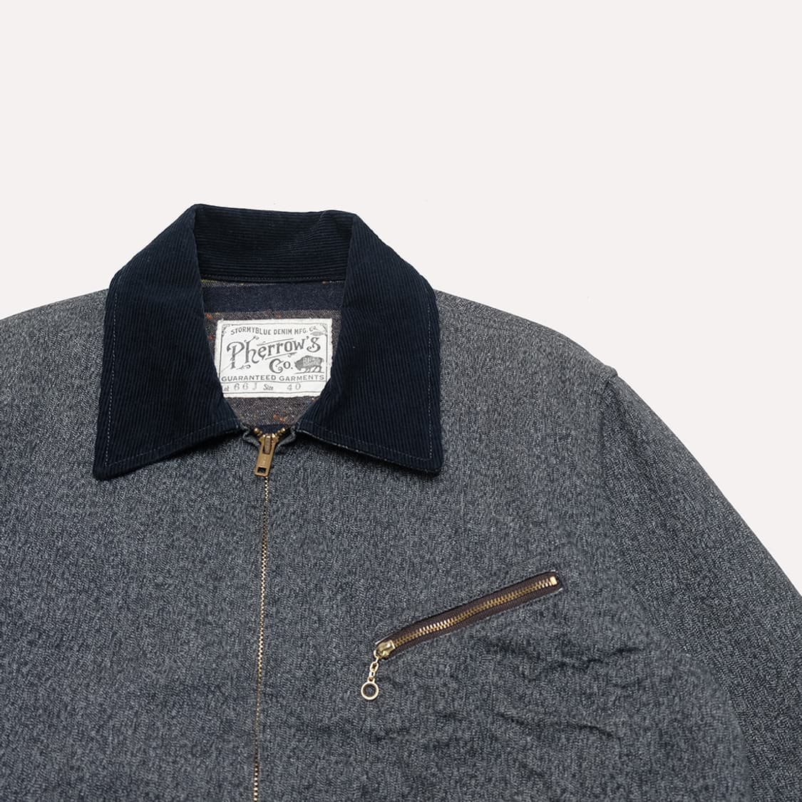 60s zip work jacket 상품이미지2