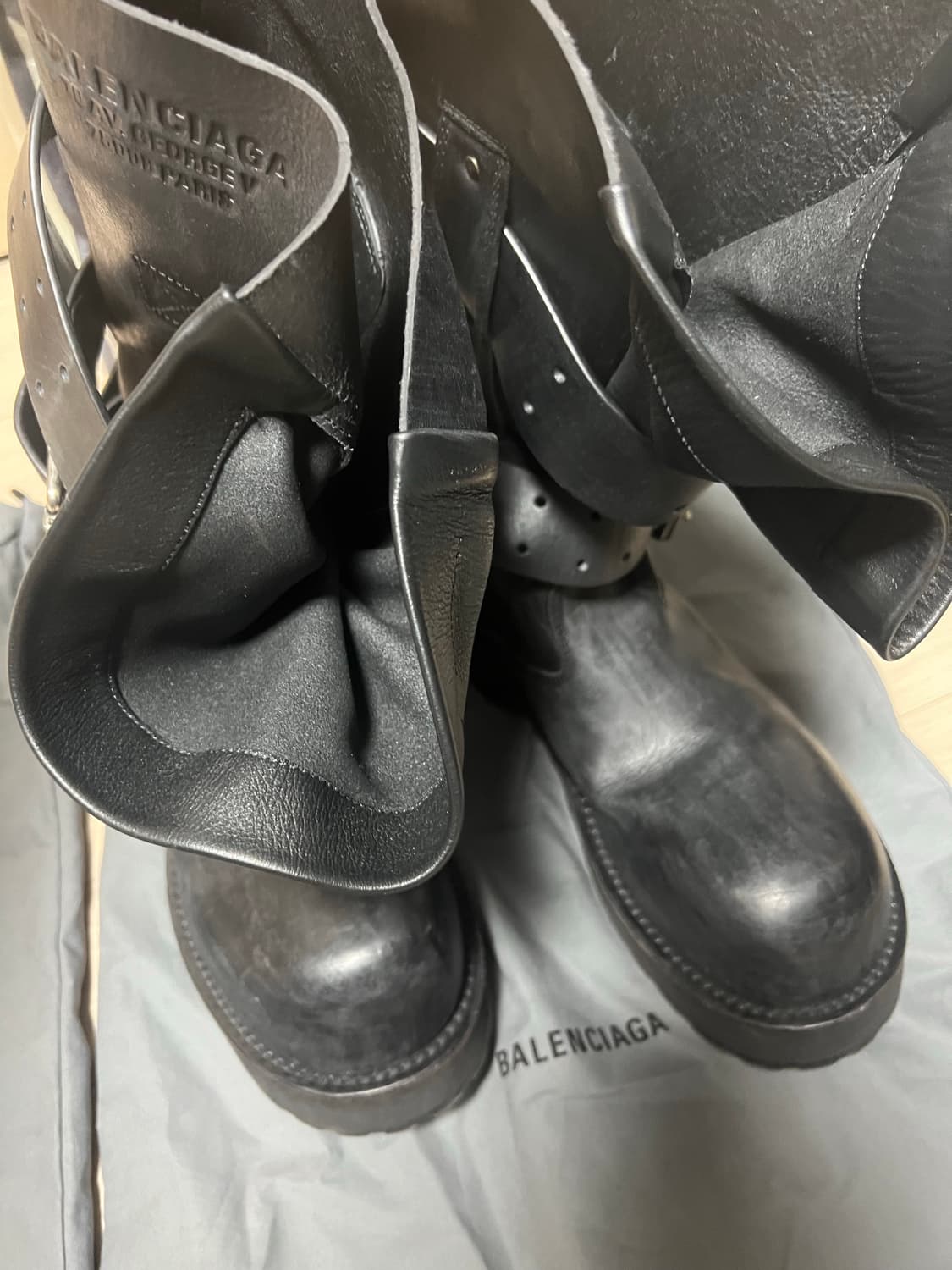 발렌시아가 베놈부츠 하이 44 상품이미지1