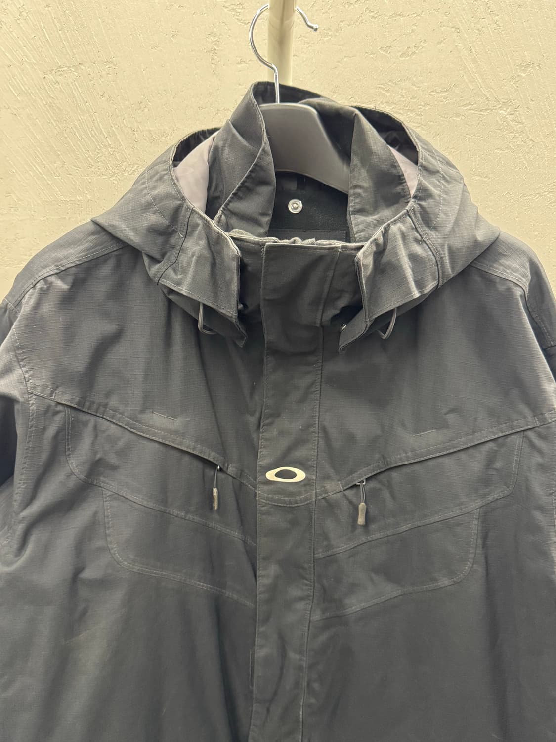 오클리 아카이브 고프코어 파카 블랙 바람막이 L 상품이미지3