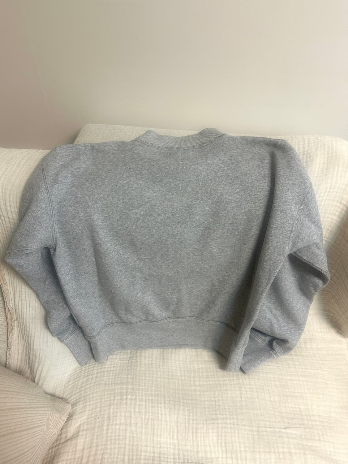 이자벨마랑 벨벳 로고 기모 맨투맨 36사이즈 상품이미지3