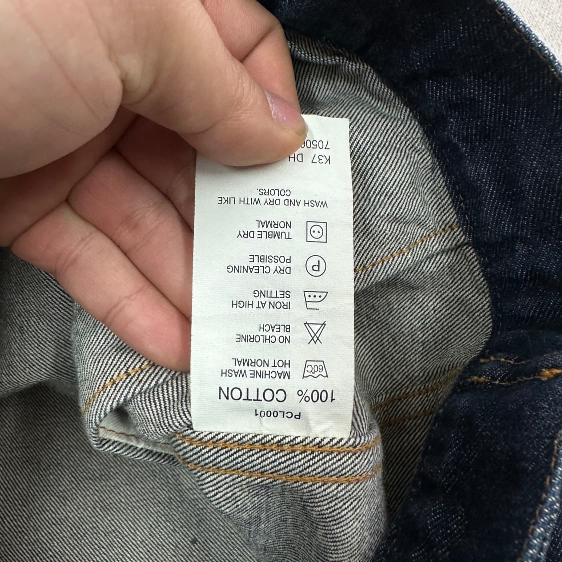 100 리바이스 70506 인디고 데님 트러커 자켓 상품이미지3