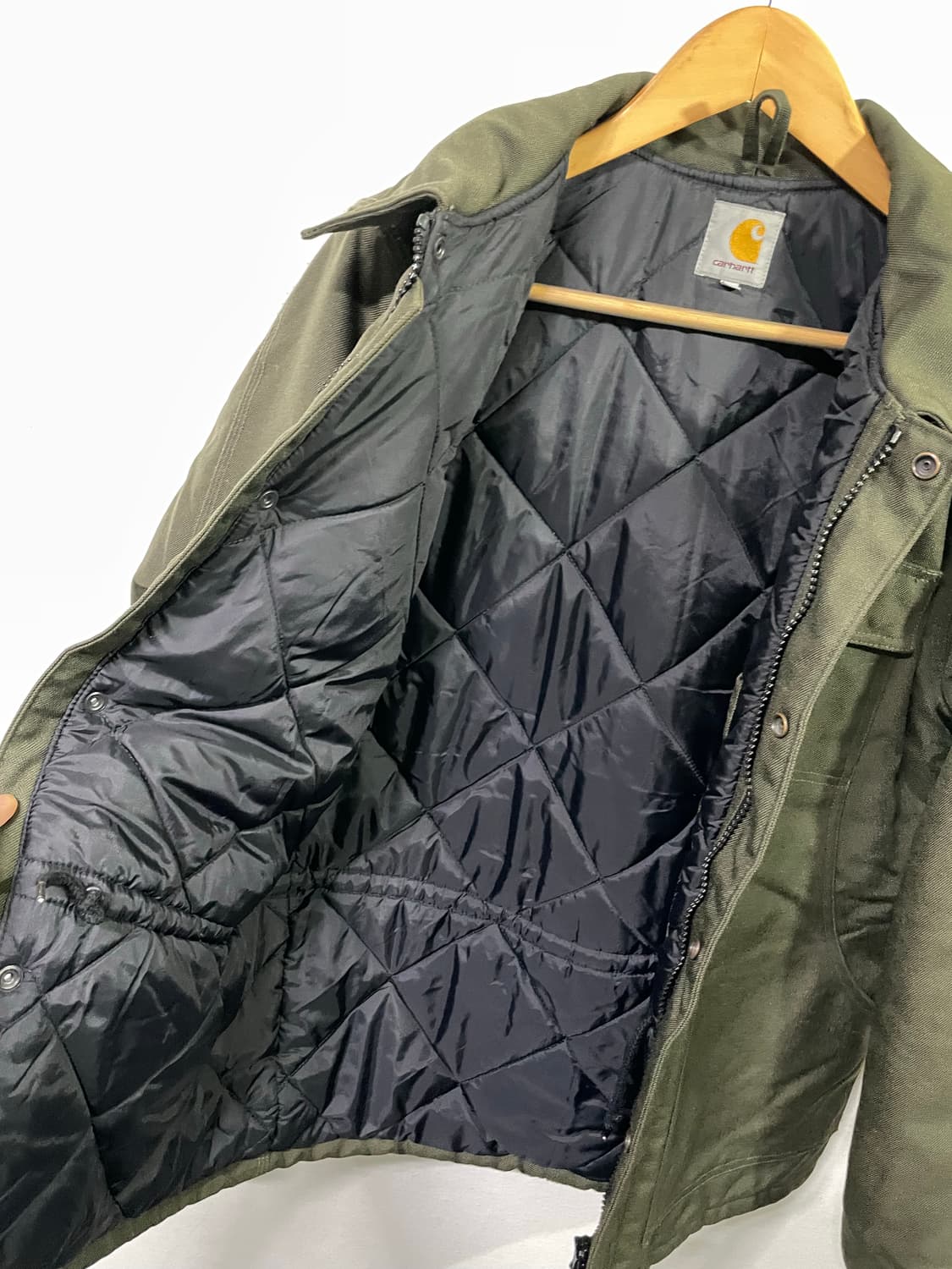 칼하트 wip 워크자켓 아크틱 자켓 100 사이즈 카키색 상품이미지5