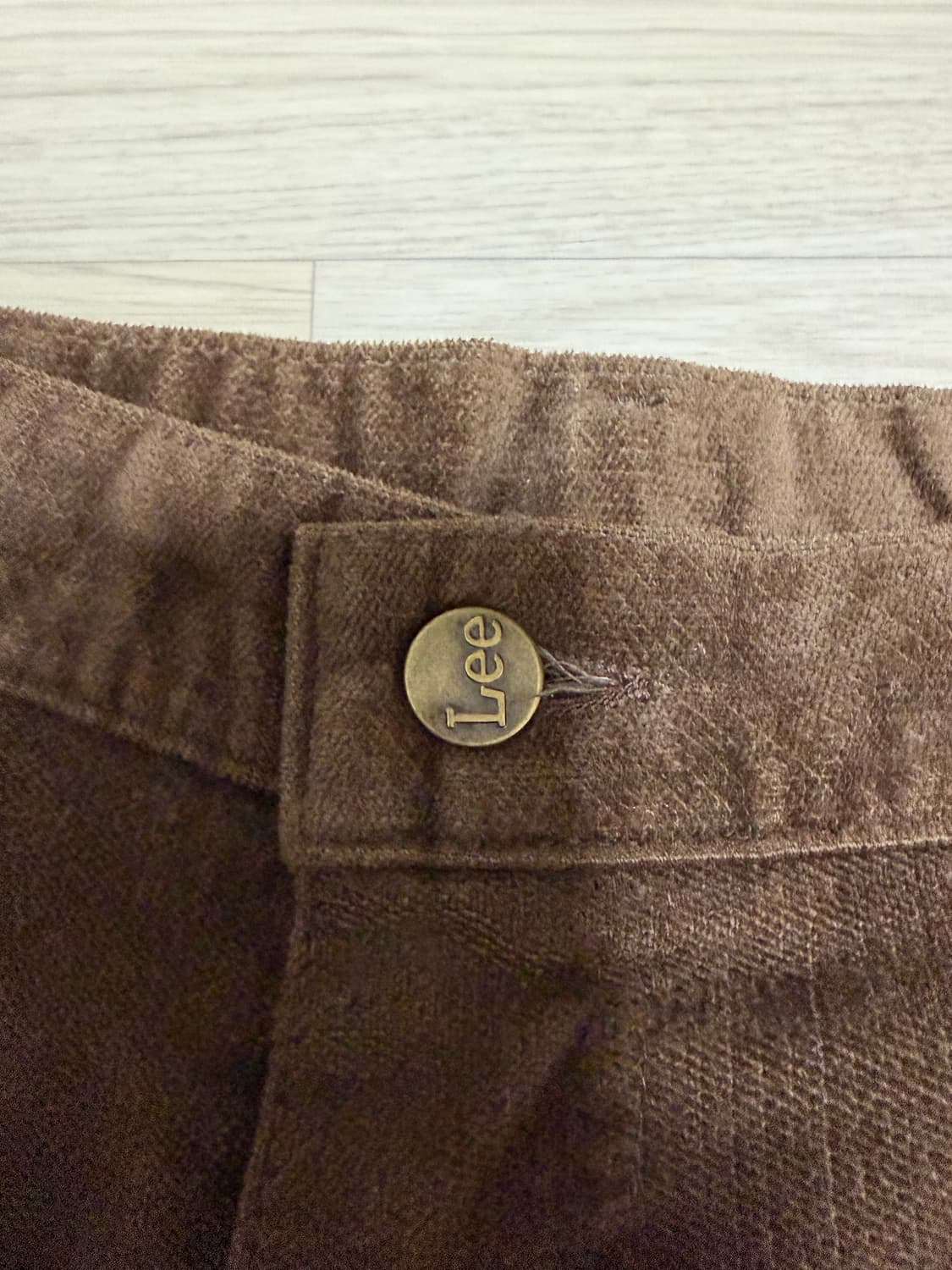 Lee 플레어 팬츠 브라운 상품이미지5