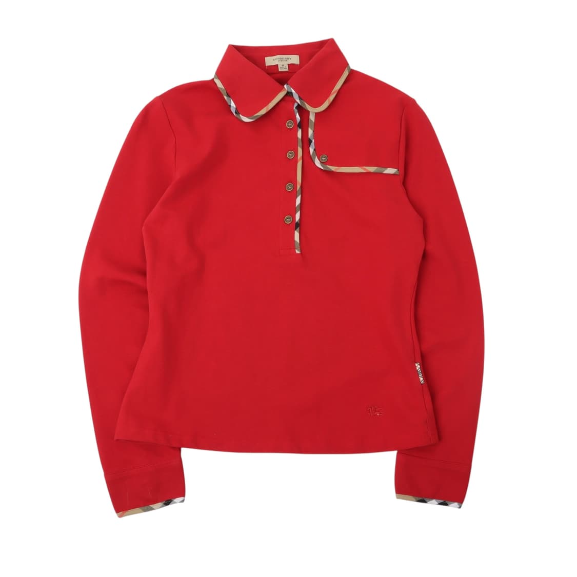 버버리 런던 노바체크 패널 pk 롱슬리브 티셔츠 상품이미지1