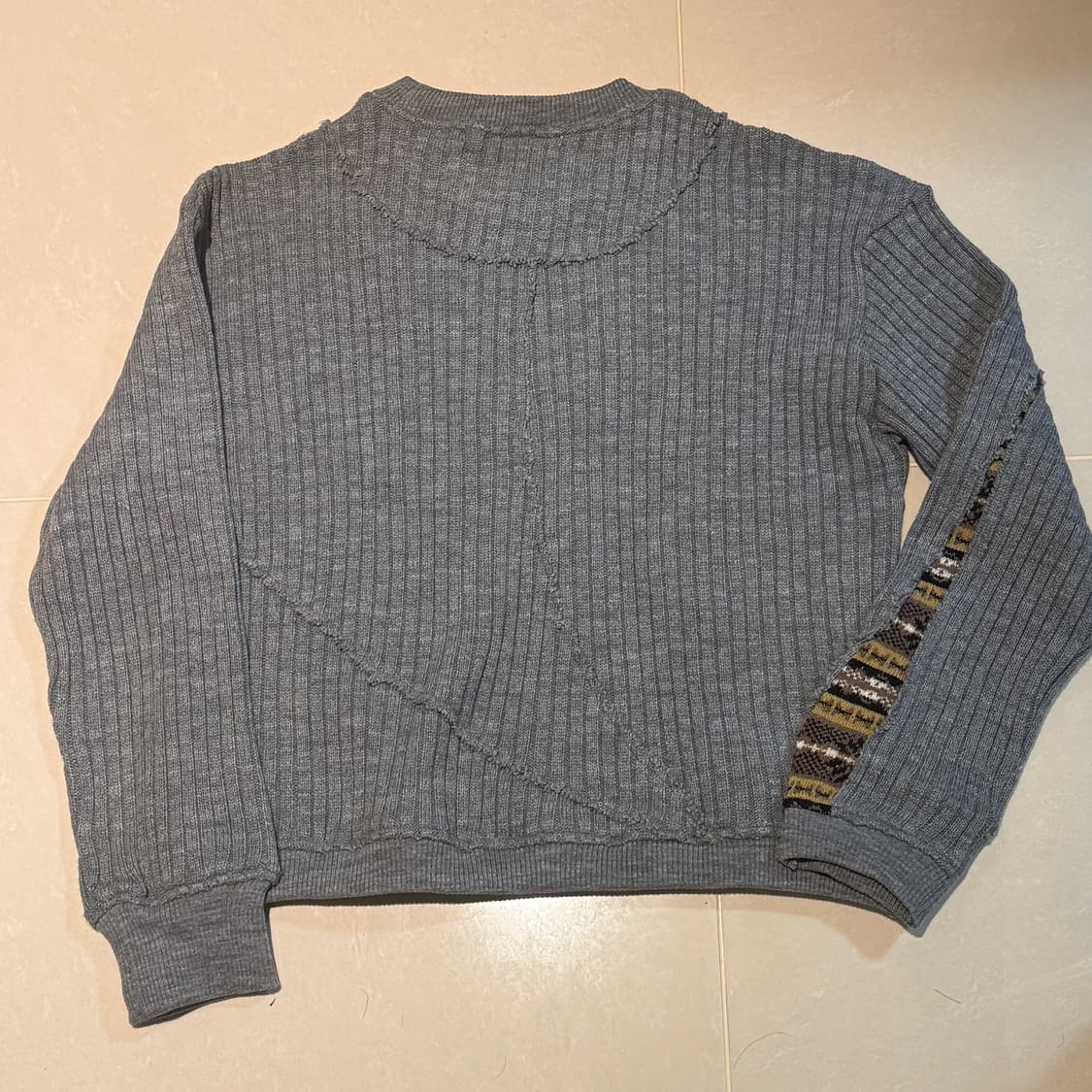 (S급) 앤더슨벨 ADSB 노르딕 크루넥 스웨터 니트 상품이미지3