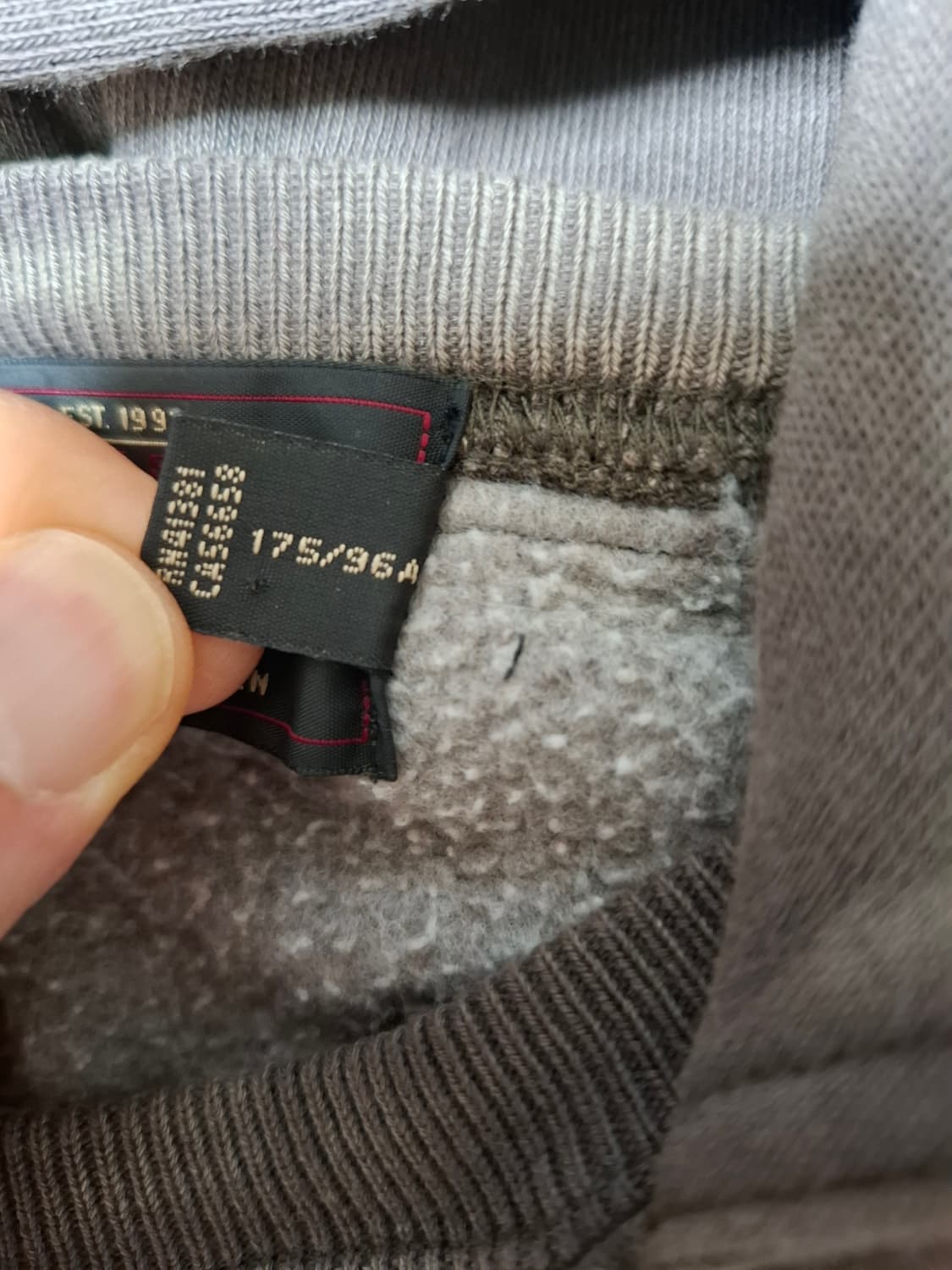 M RRL 더블알엘 랜치 로고 가먼트 워싱 후드티 브라운 블랙 상품이미지3