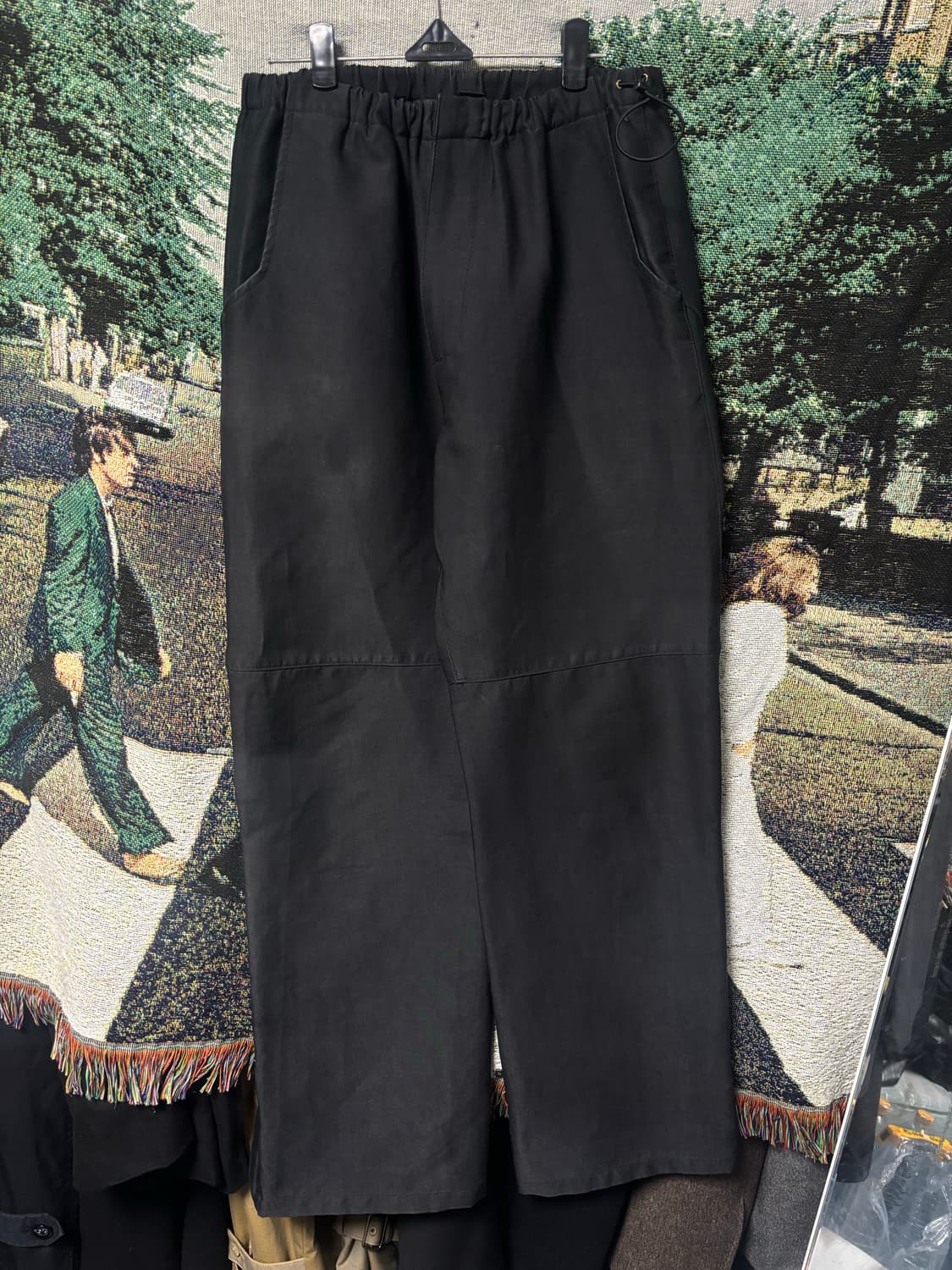 머듈l2 slash  trousers black 상품이미지3