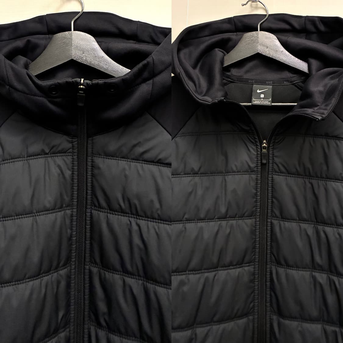 (M~L)나이키 써마 윈터라이즈드 에어로로프트 후드집업 자켓 상품이미지3