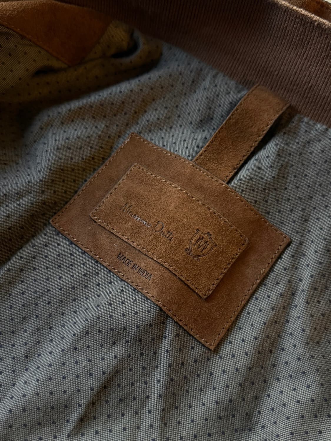 마시모두티 스웨이드 레더 자켓 100 상품이미지9