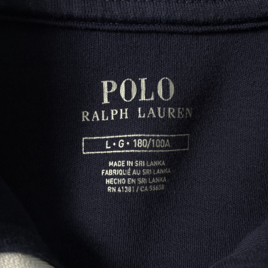 Polo  폴로 랄프로렌 자수 코튼 인터락 트랙 집업 자켓  상품이미지4