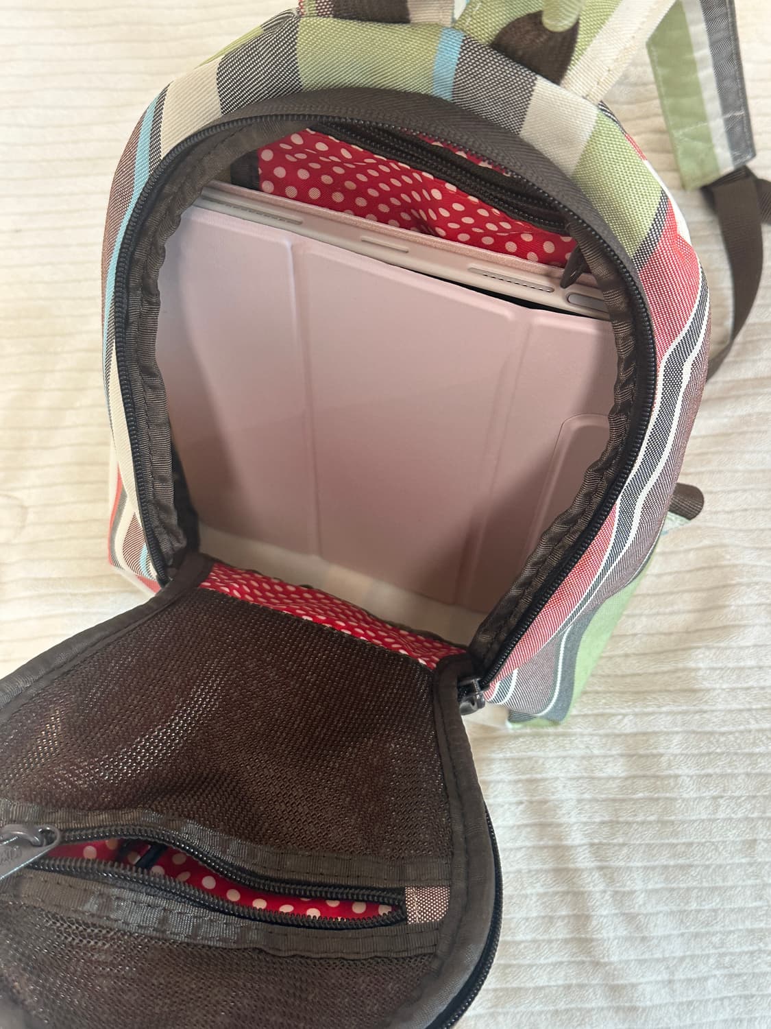 Dakine 스트라이프&도트 백팩 상품이미지7