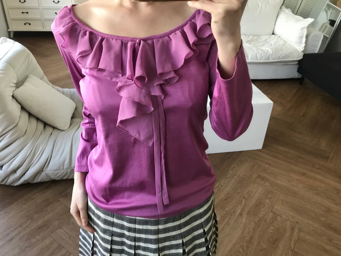 vintage ruffle t-shirts 상품이미지4