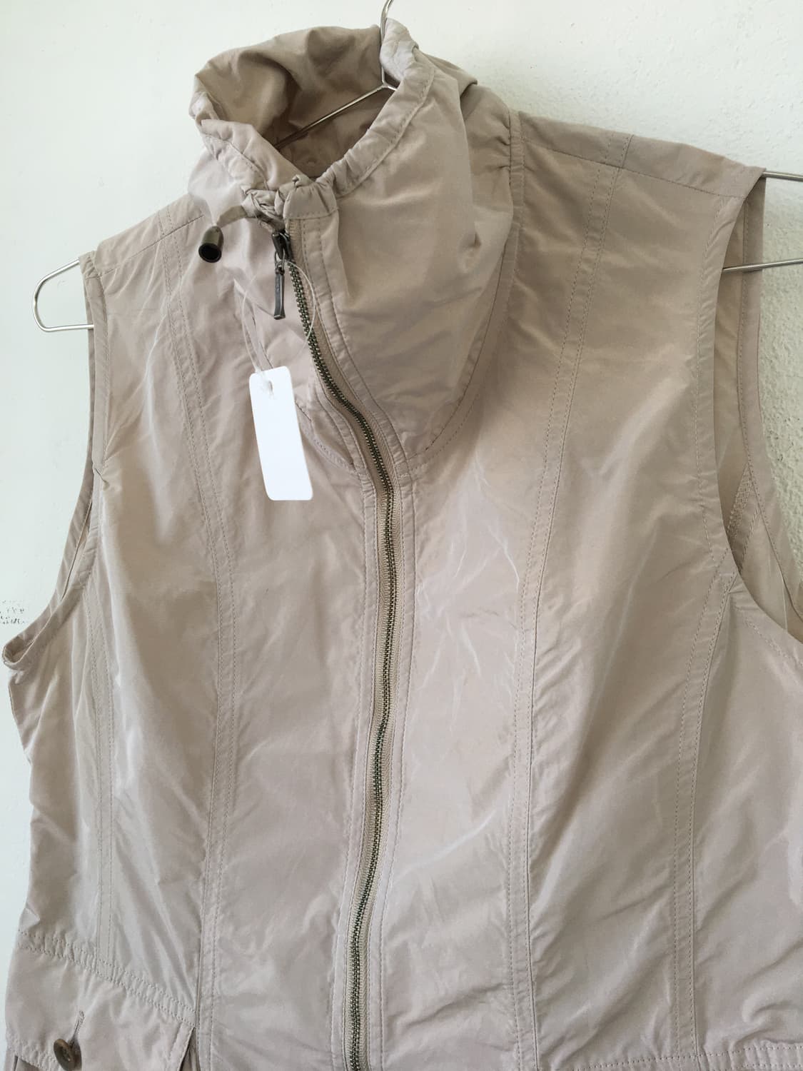 High neck glossy vest 상품이미지5