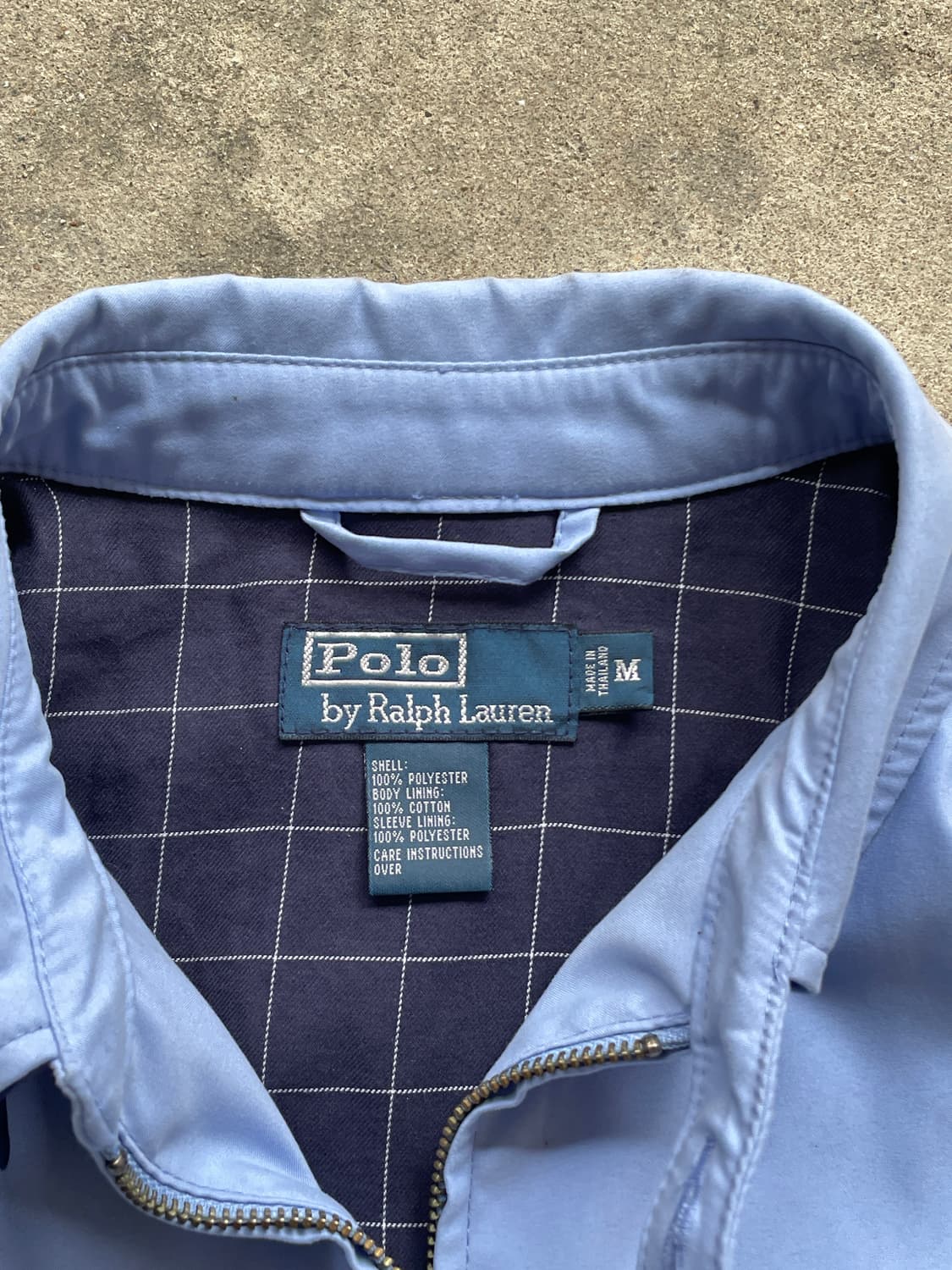 90s PRL Swing top Jacket_Lavender Blue 상품이미지10