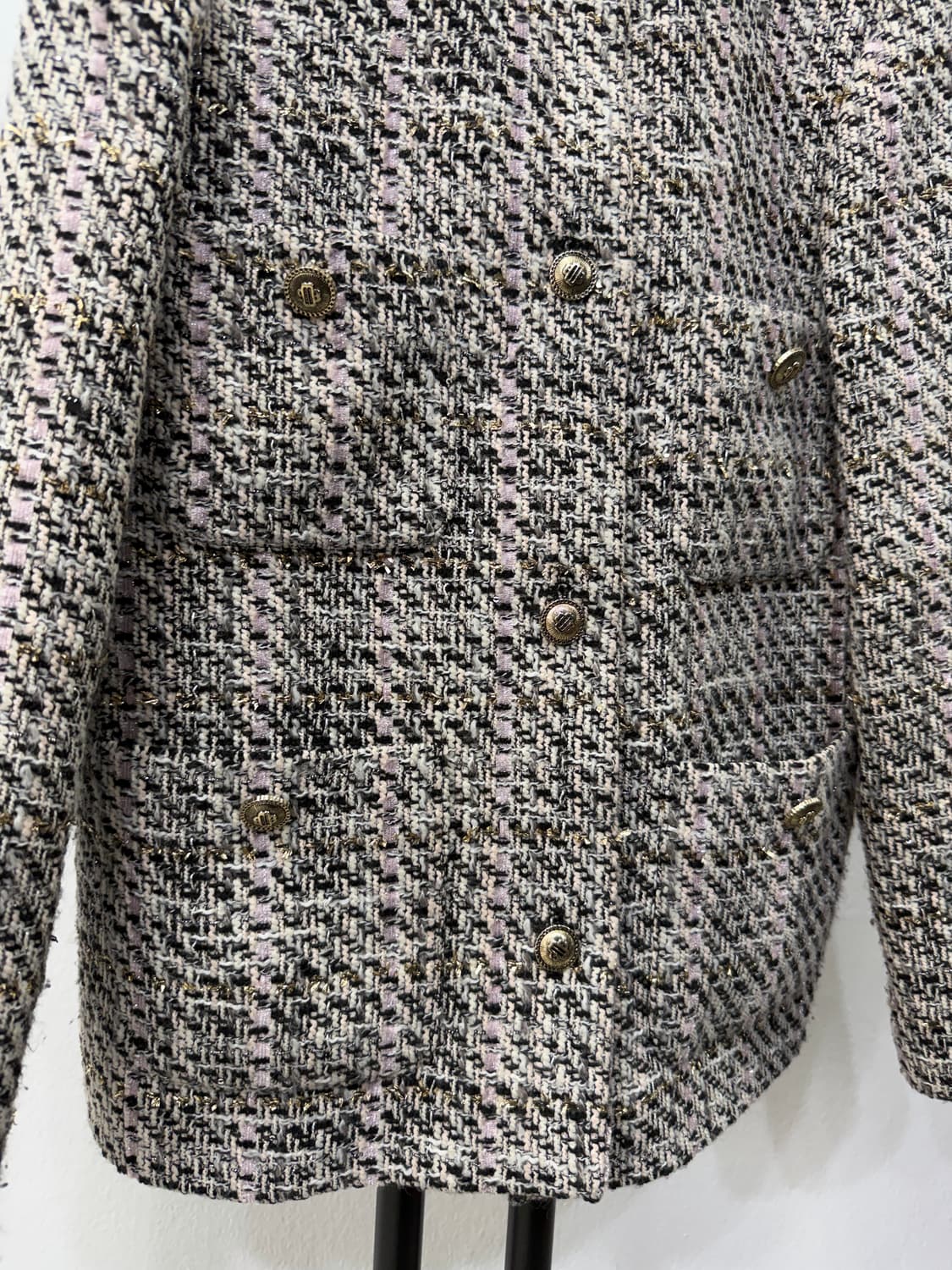 정품) 마쥬 여성 트위드 자켓 36 상품이미지4