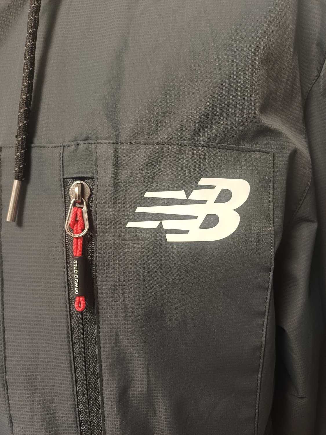 뉴발란스 후드 바람막이 블랙 / L(100) 상품이미지6