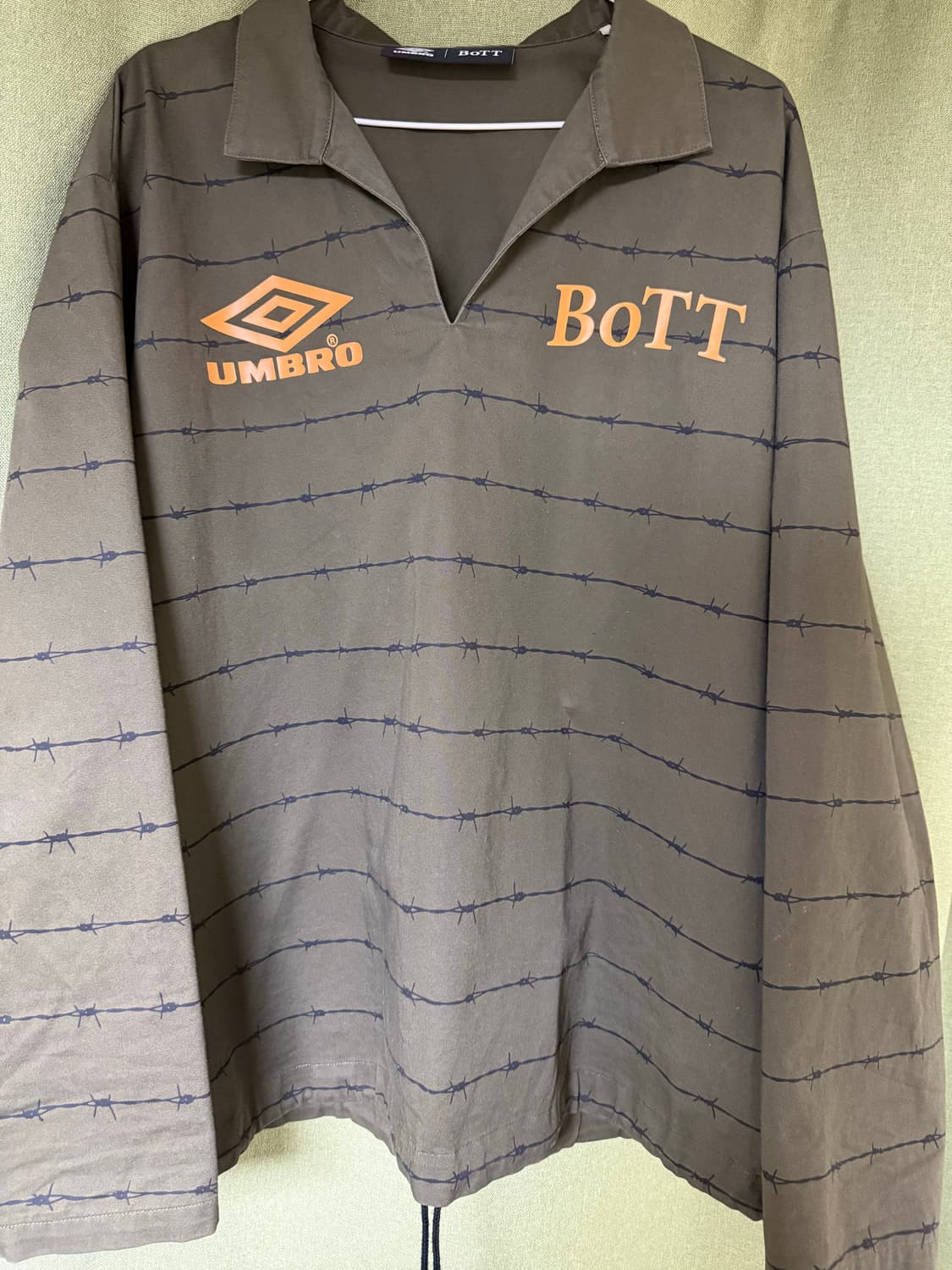 엄브로 빔즈 BoTT 콜라보 풀오버 셔츠 L사이즈 상품이미지3