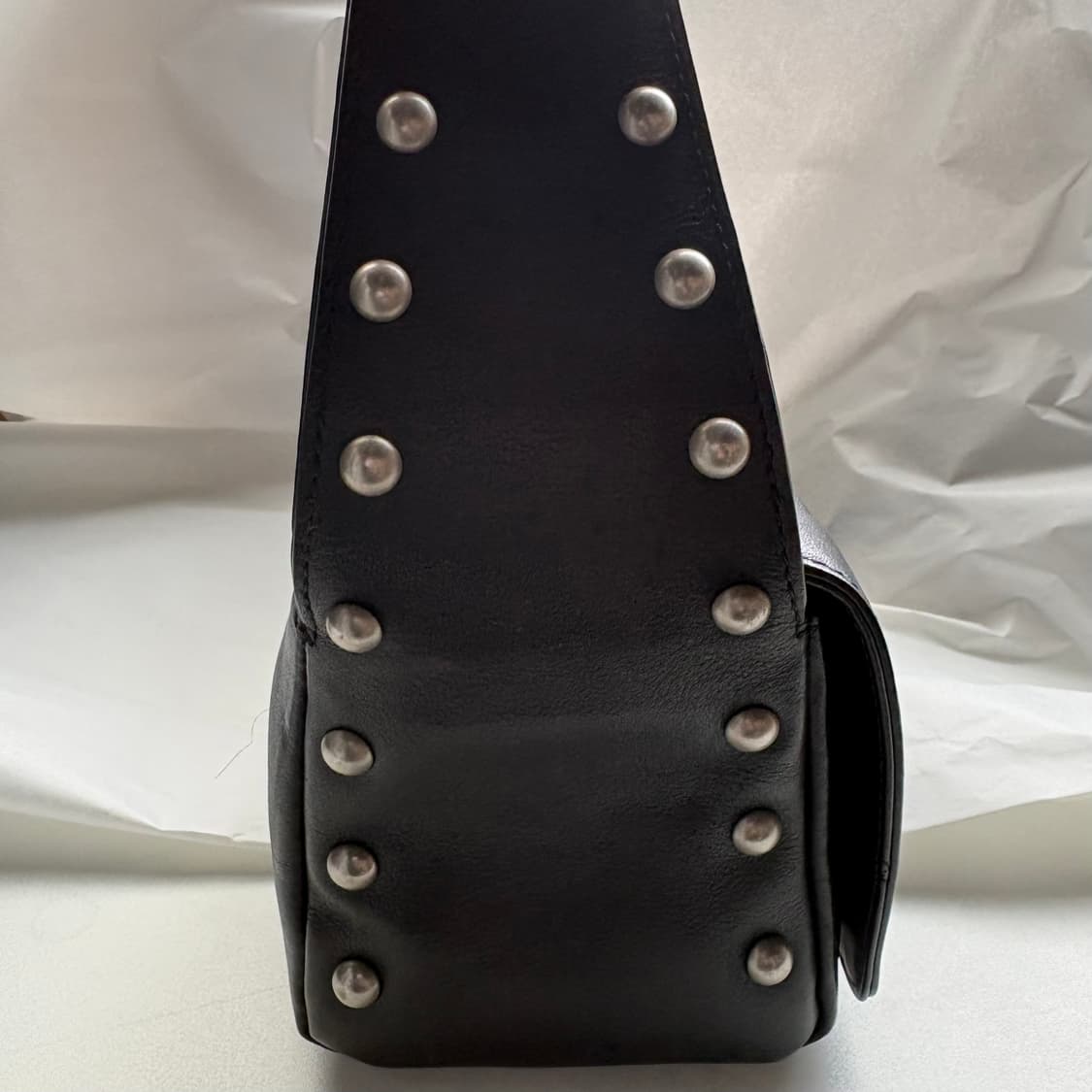 OPENYY 오픈와이와이 스터드 더플백 블랙 상품이미지5