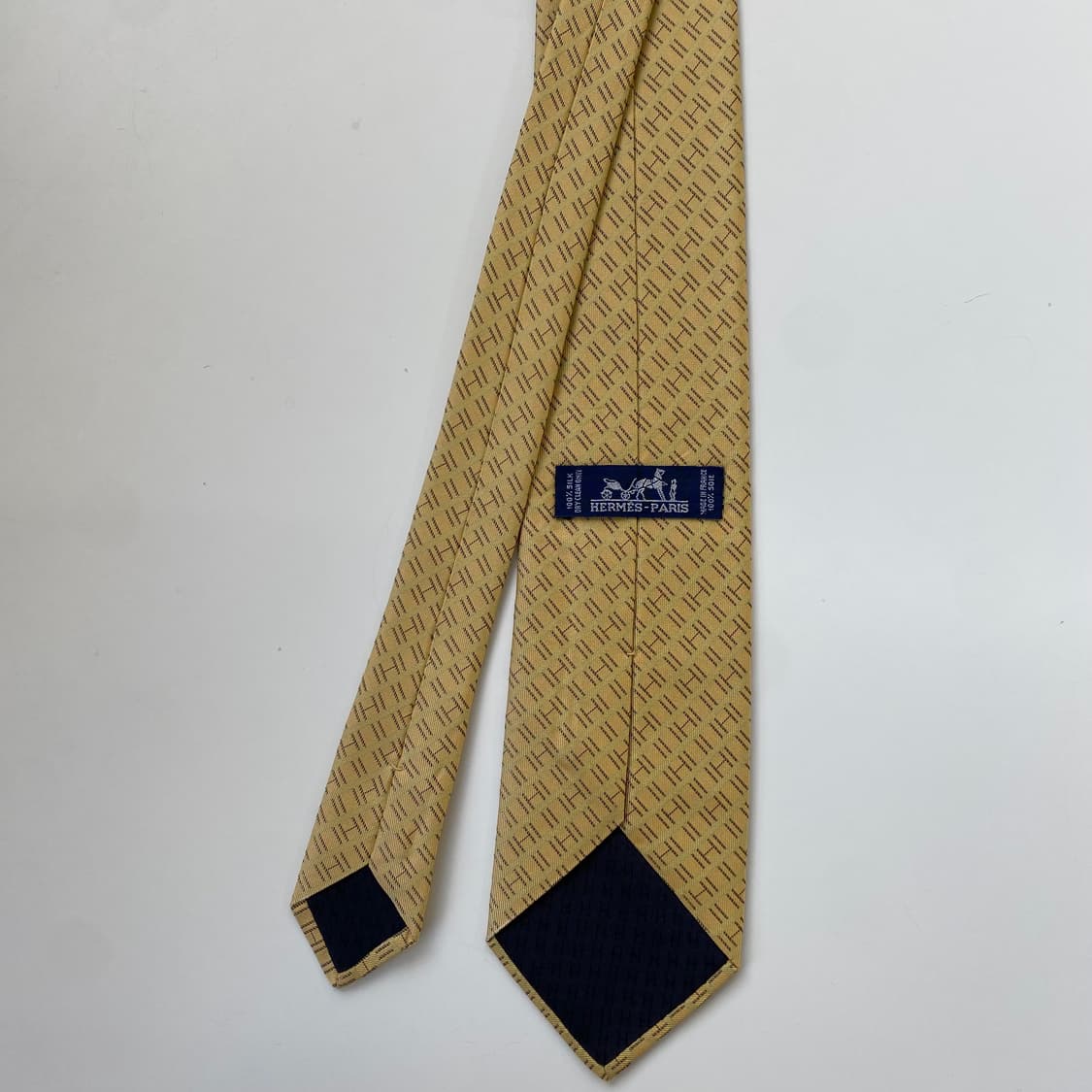 에르메스(HERMES) H모노그램 명품 정품 넥타이 상품이미지3