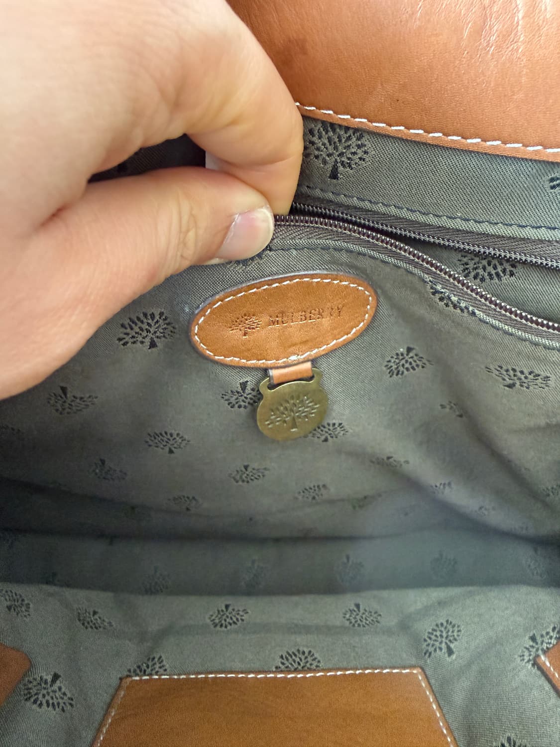 멀버리(Mulberry) 레더 사첼 브리케이스백(ENGLAND) 상품이미지10