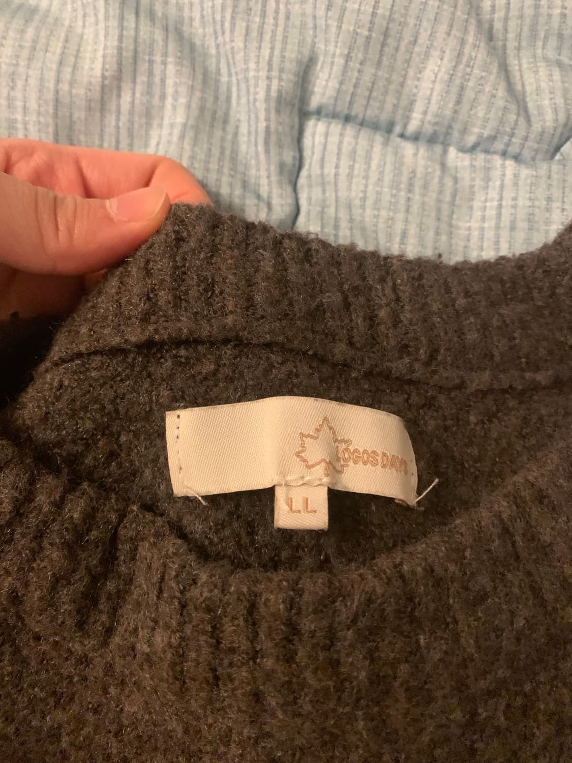 로고스데이즈 스트라이프 니트 상품이미지3