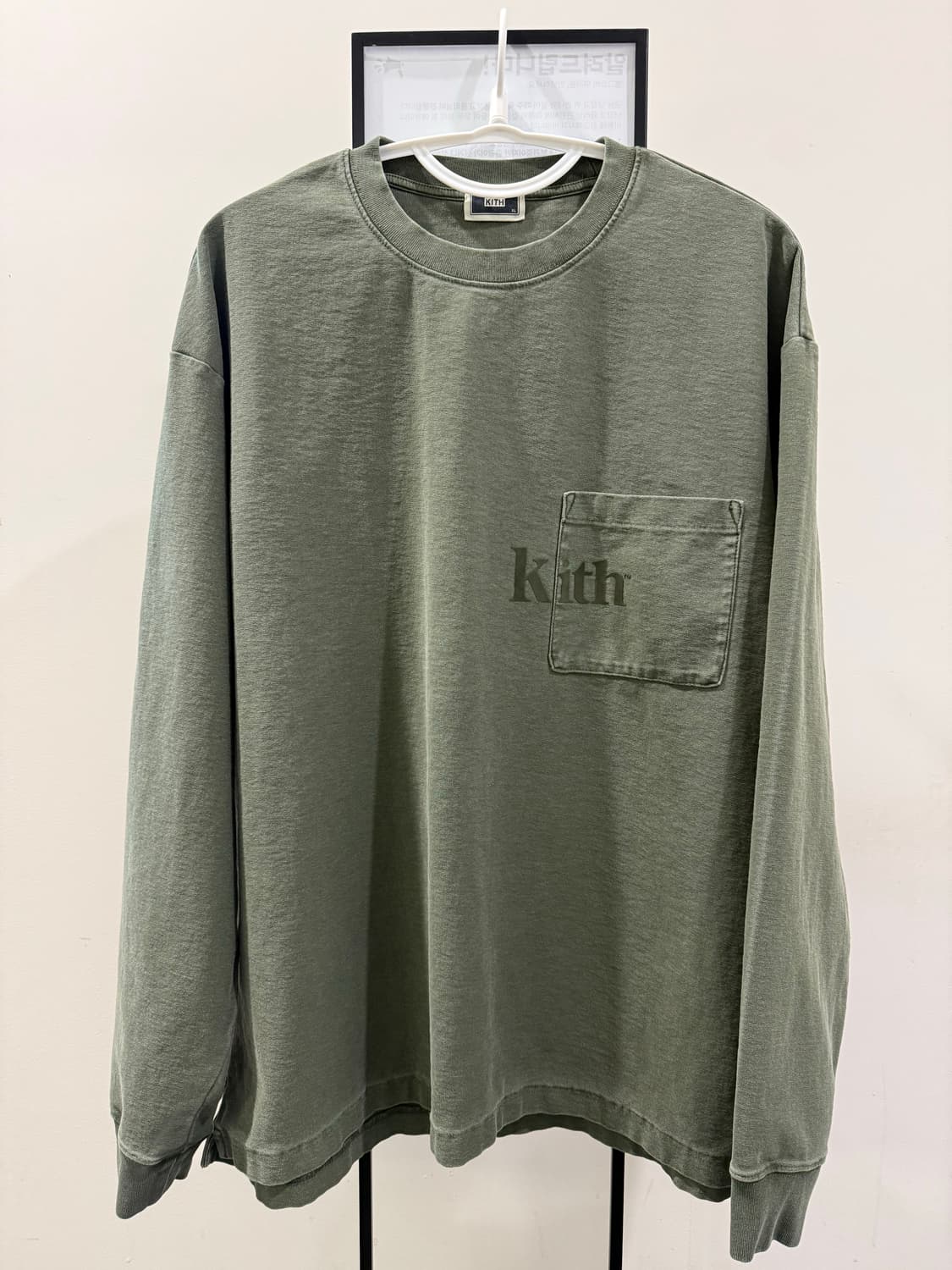 [새상품급-XL] KITH 키스 롱슬리브 퀸 티셔츠 상품이미지1