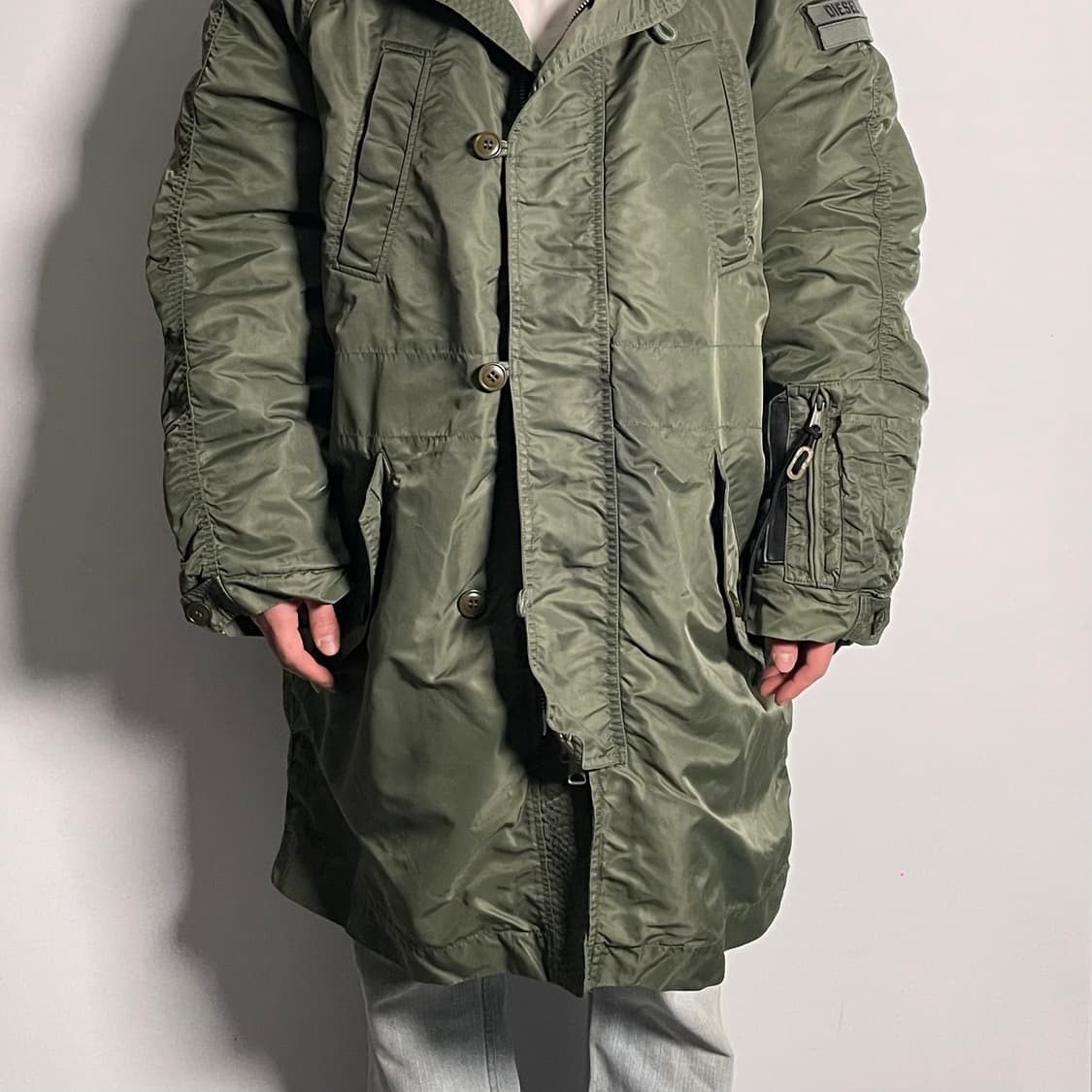 디젤 페이딩 N3-B 후드 퍼 자켓 (on.593) 상품이미지2