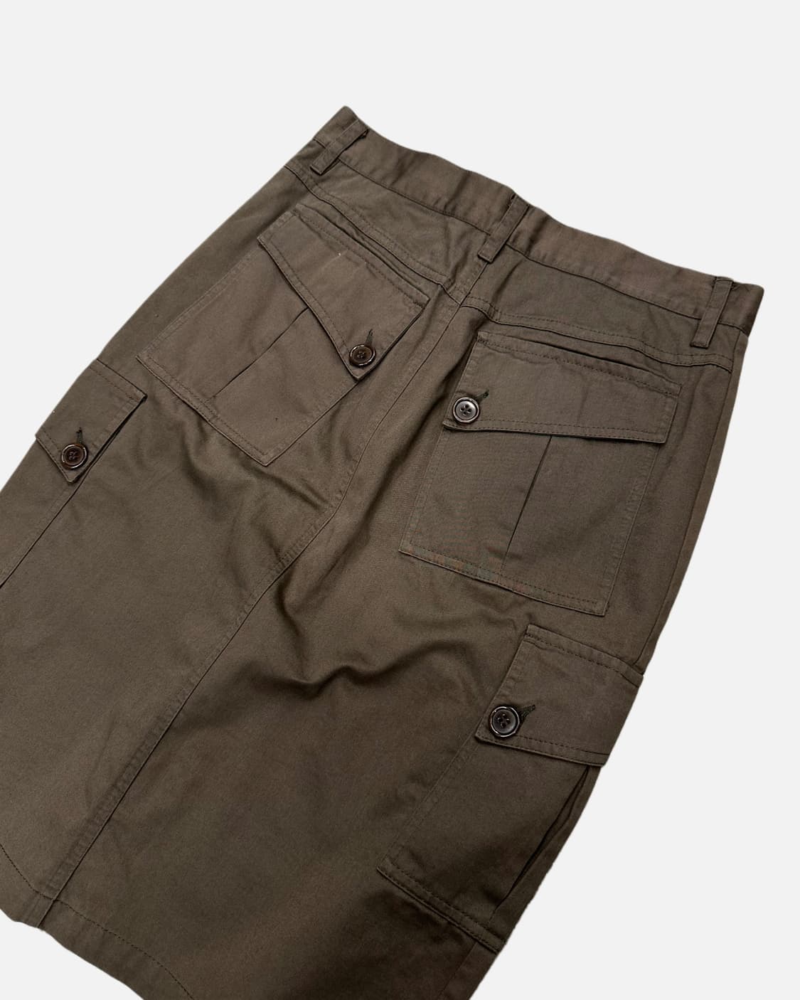 brown cargo pocket skirt 상품이미지5