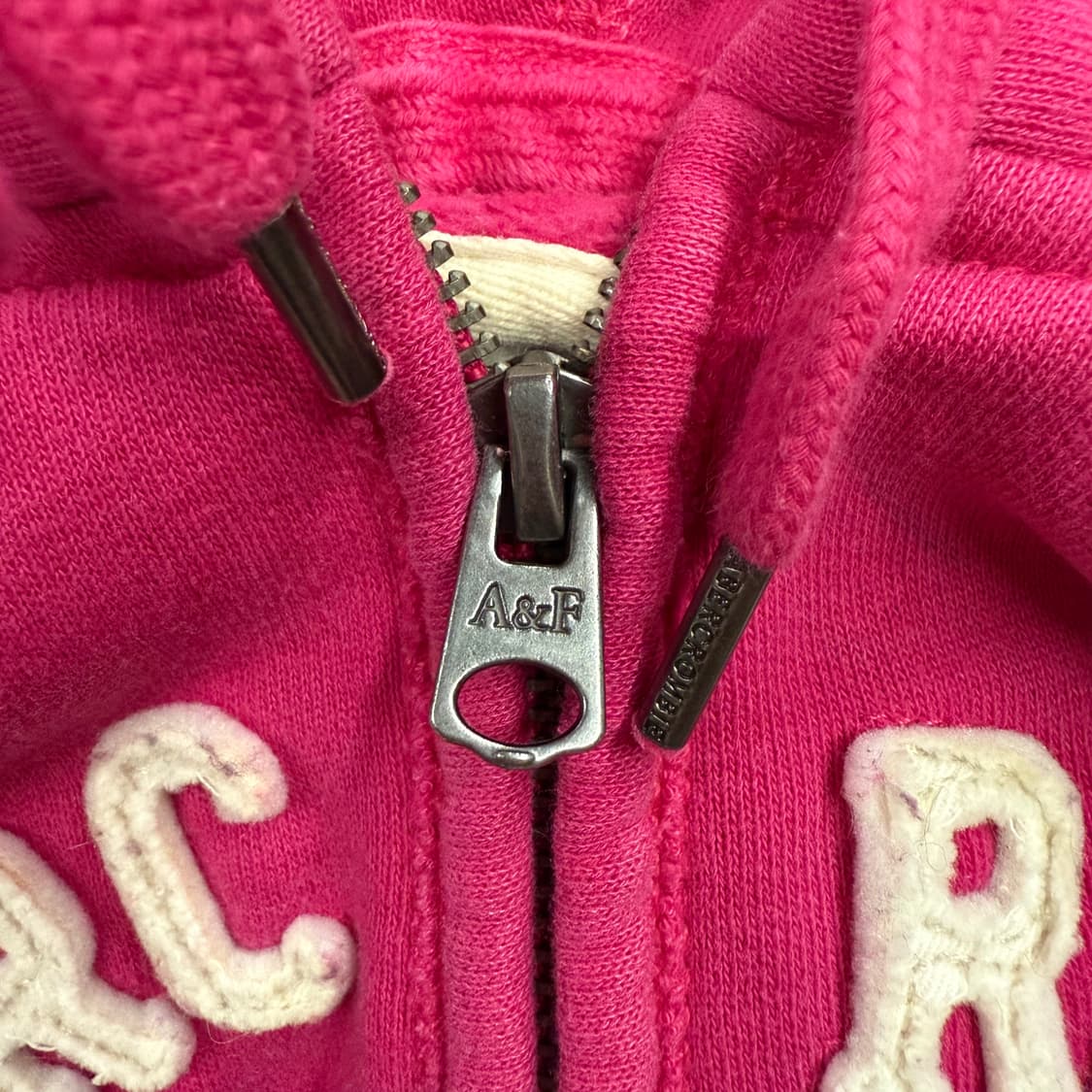 아베크롬비 핑크 후드집업 상품이미지6