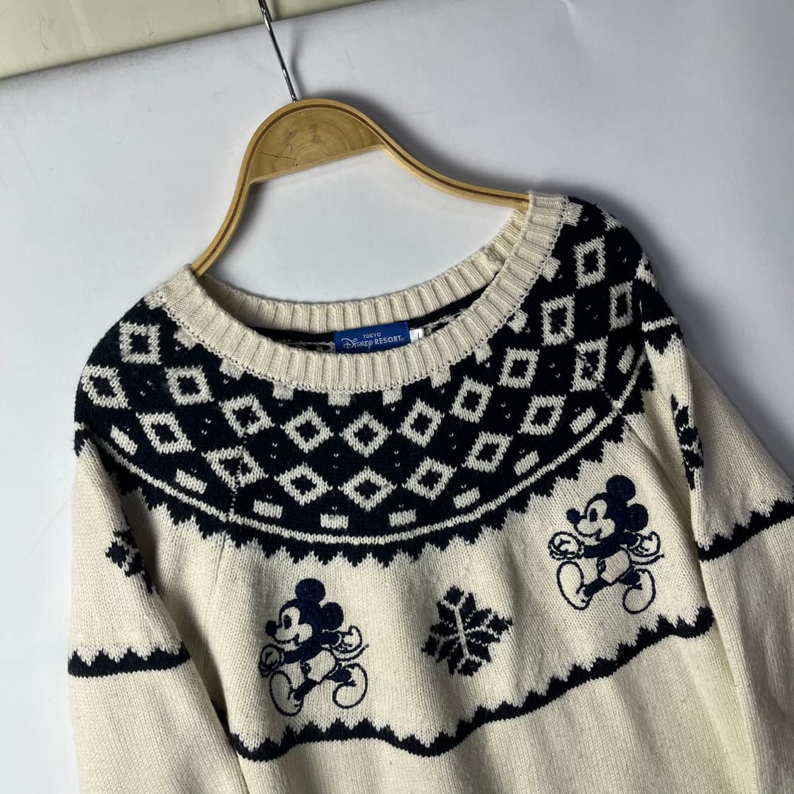 [Disney] 디즈니 미키마우스 노르딕 니트 상품이미지3