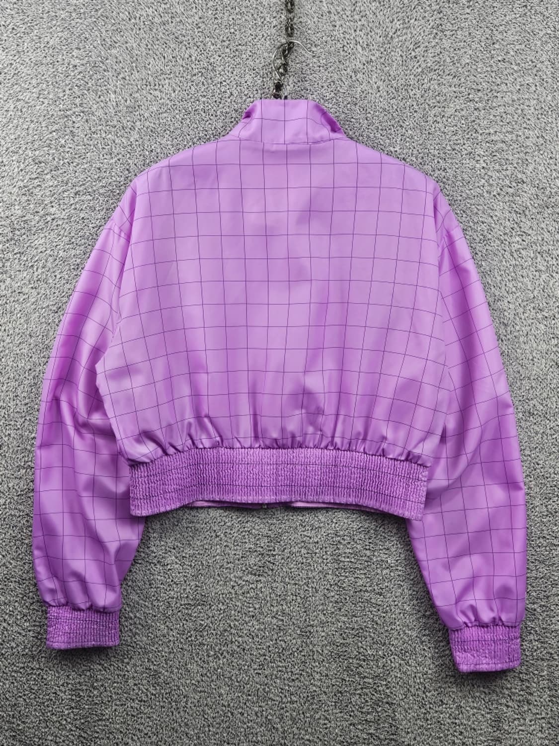 나이키 그리드 체크 크롭 윈드브레이커 바람막이 ( L ) / 11603 상품이미지3