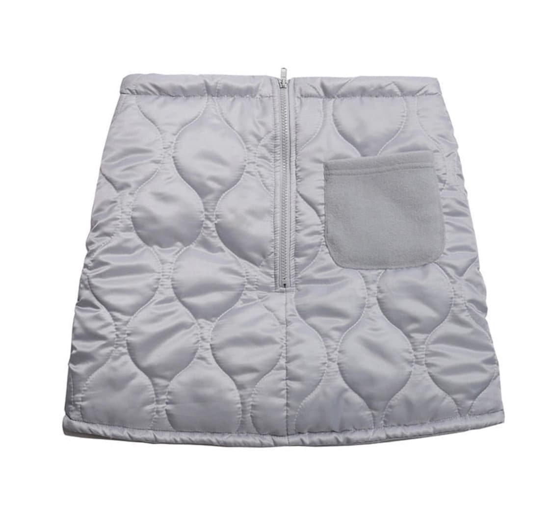 피스메이커 QUILTING SKIRT _ GREY 상품이미지4