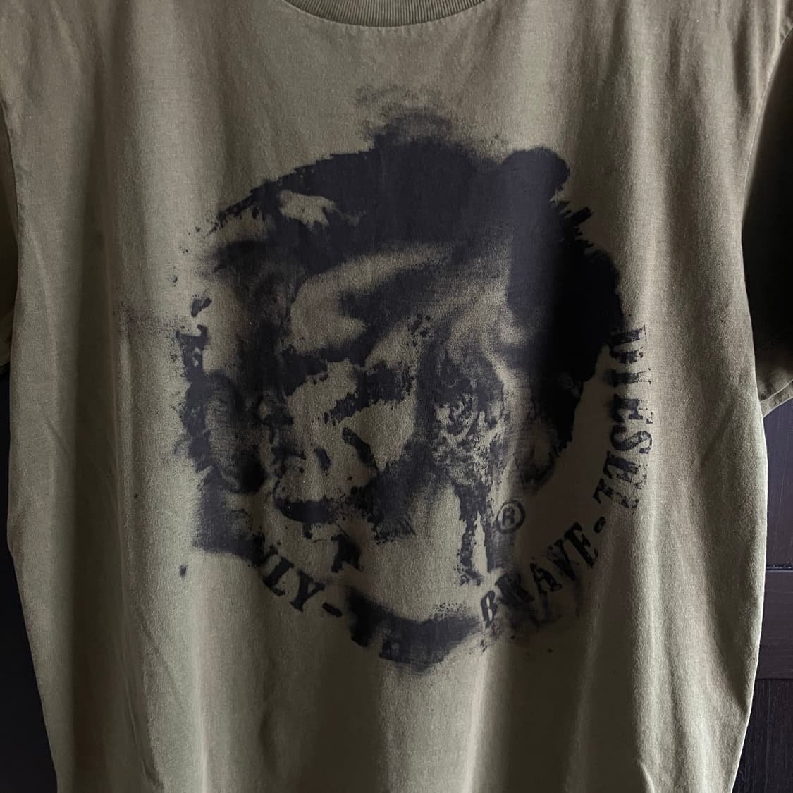 Diesel garment dyeing t-shirt 상품이미지3