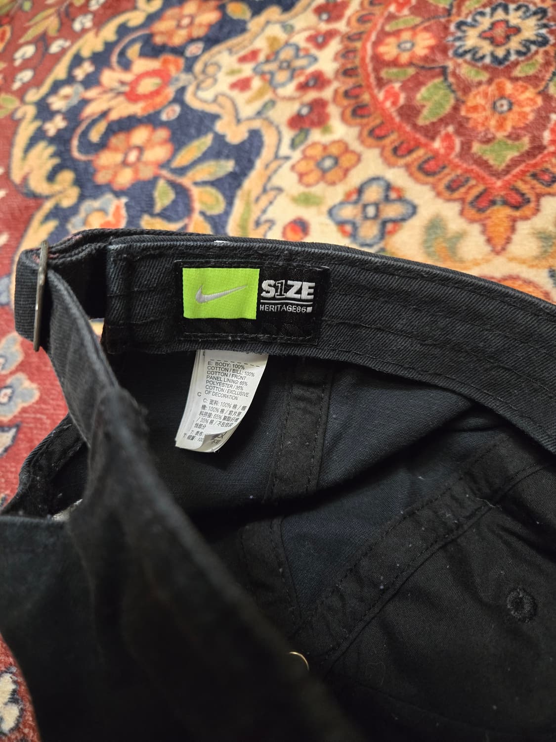  나이키 코리아 볼캡 블랙 상품이미지6