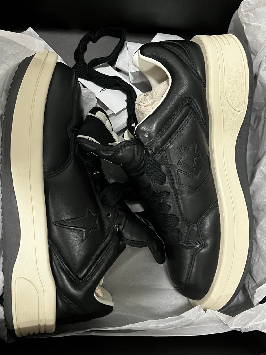 (290) 컨버스 x 다크쉐도우 터보웨폰 로우 블랙 상품이미지1