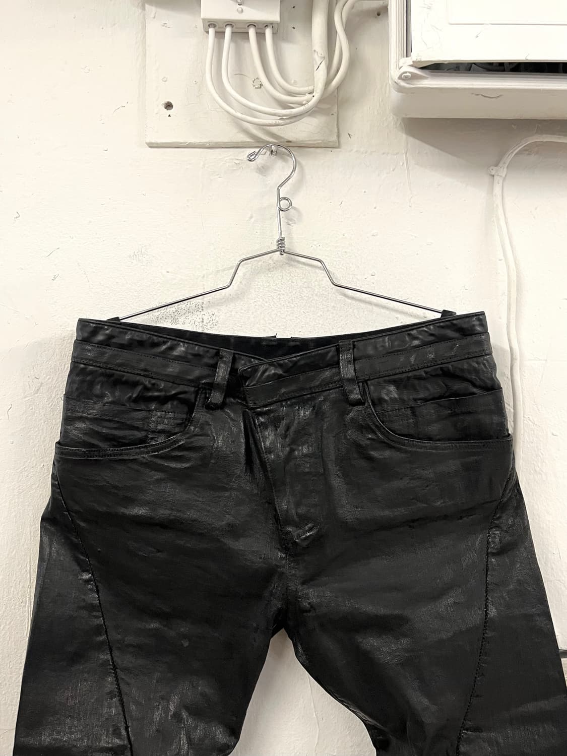 BAJRA 바즈라 2011FW 레더 코팅 팬츠 상품이미지4