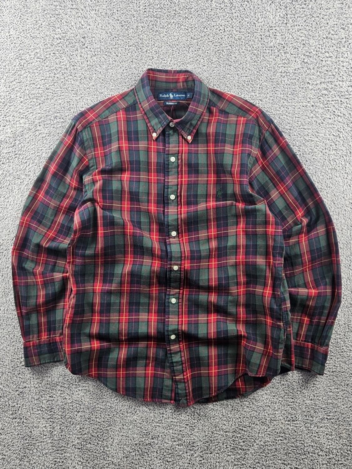 폴로랄프로렌 멀티컬러 타탄체크 패턴 셔츠 ( M ) / 11030 상품이미지1