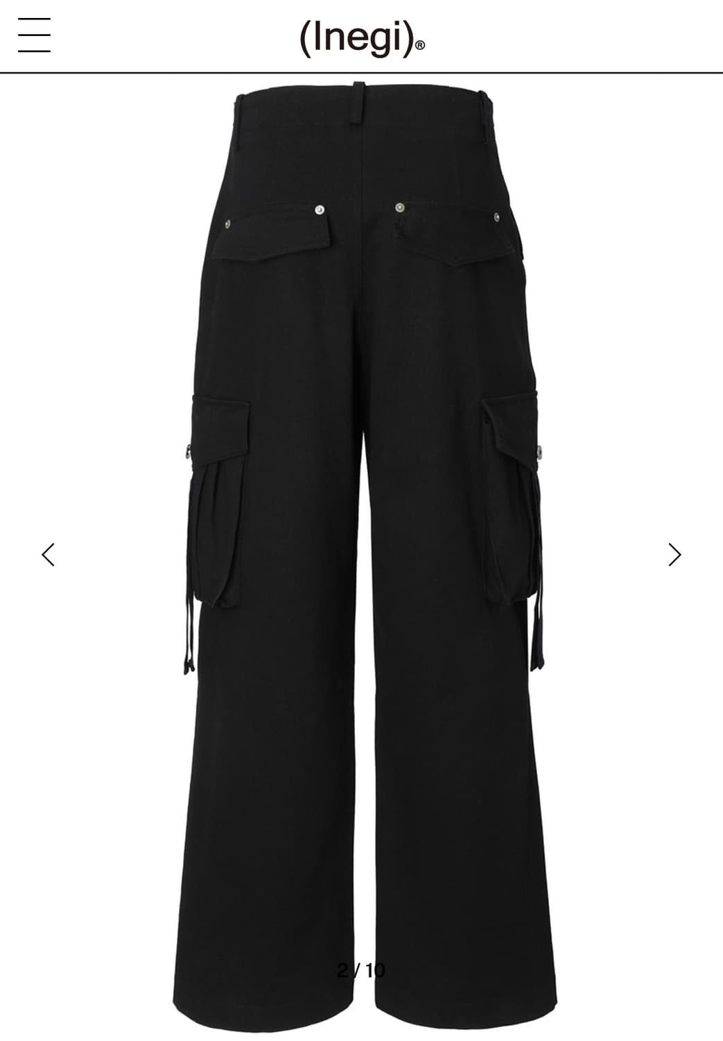 Inegi 이네기 스트랩 카고팬츠 상품이미지2