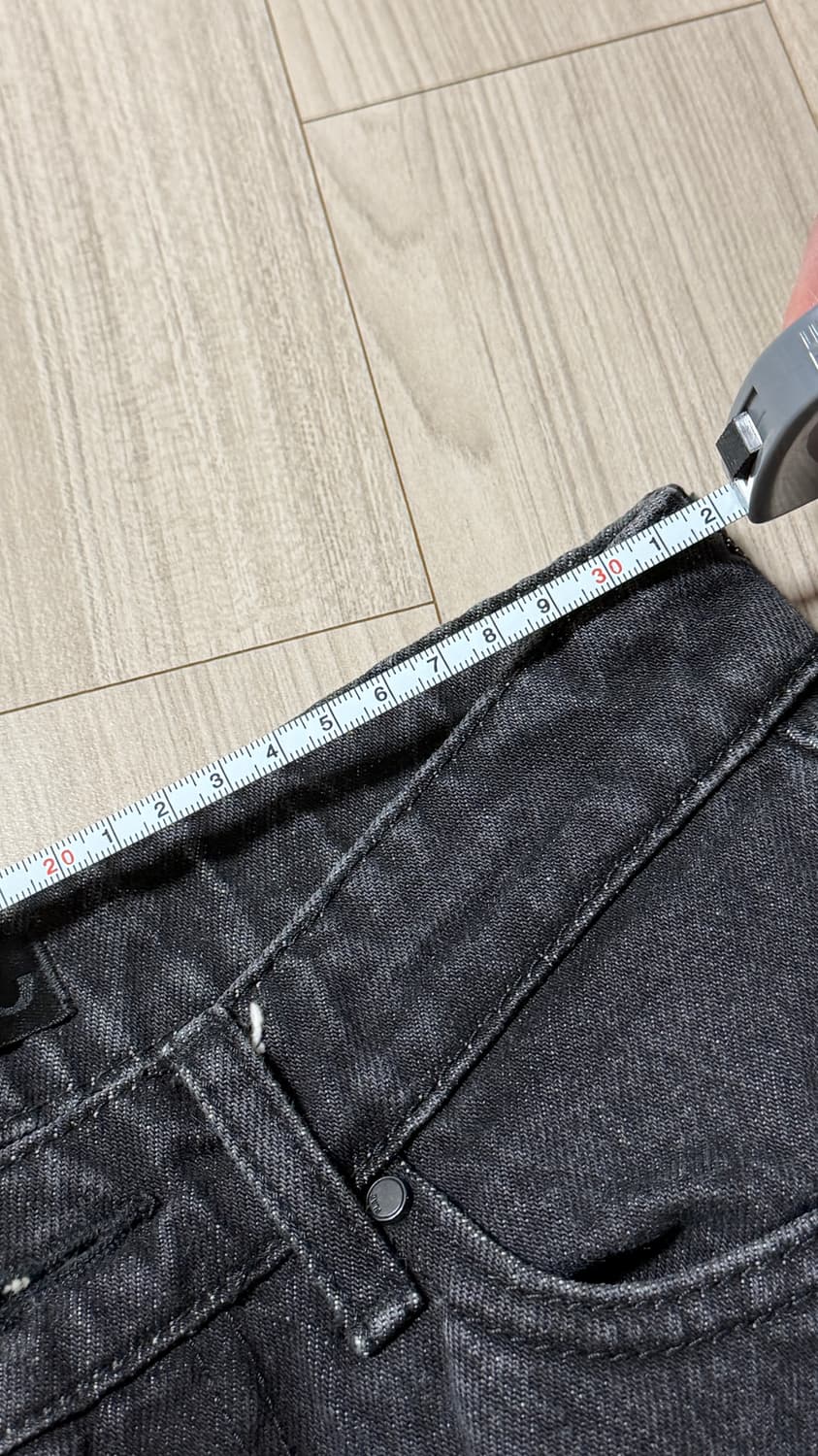 플랙 흑청바지 26사이즈 상품이미지3
